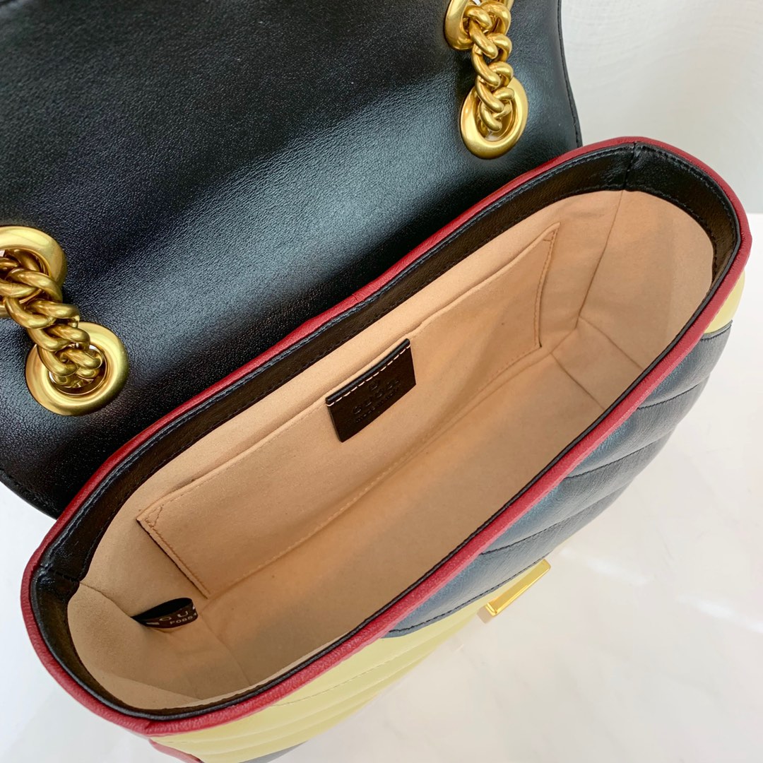 G*u*i marmont bag-14*23*6cm