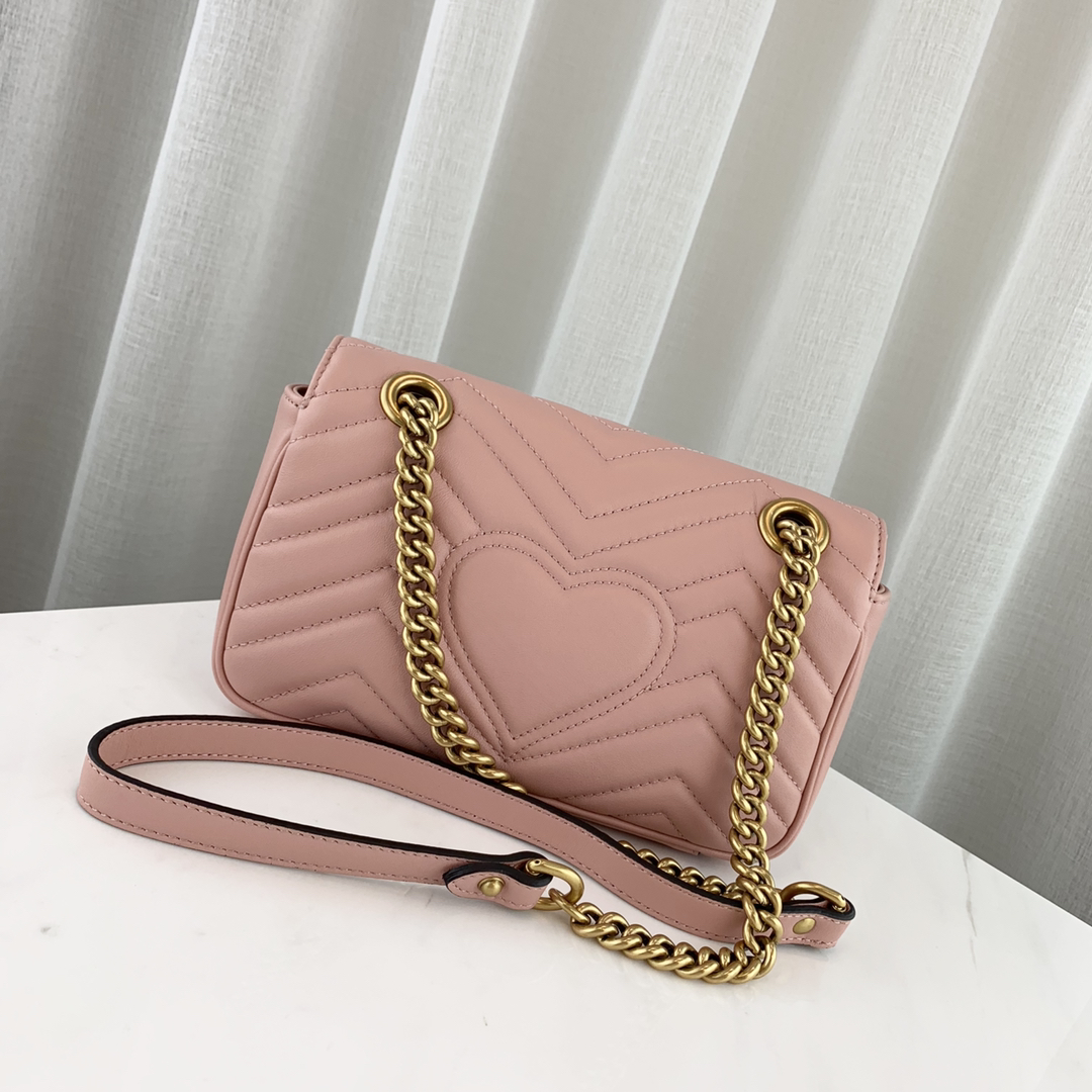 G*u*i marmont bag-14*23*6cm