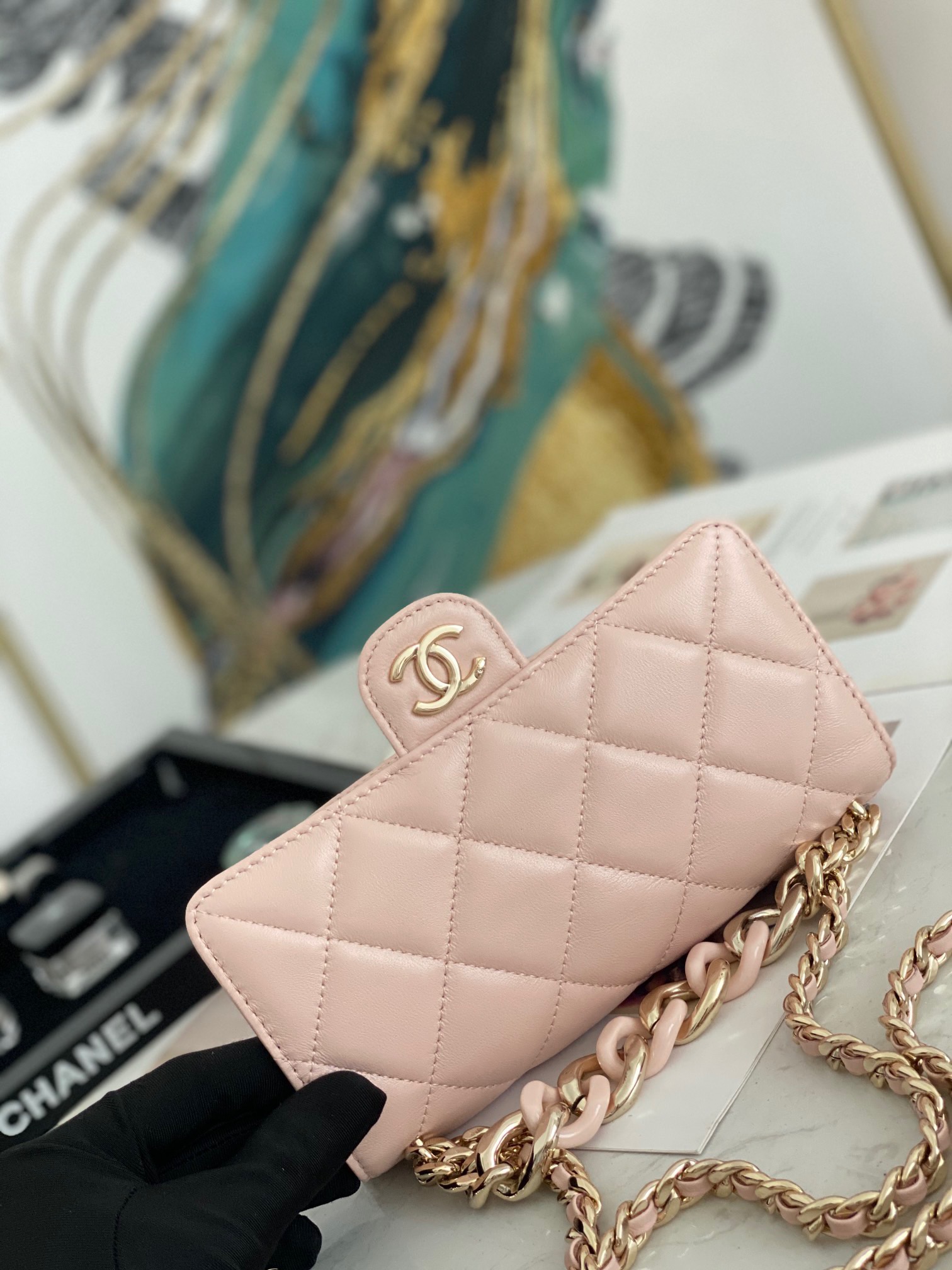 Ch@nel Wallet On Chain-19*12*3.5CM