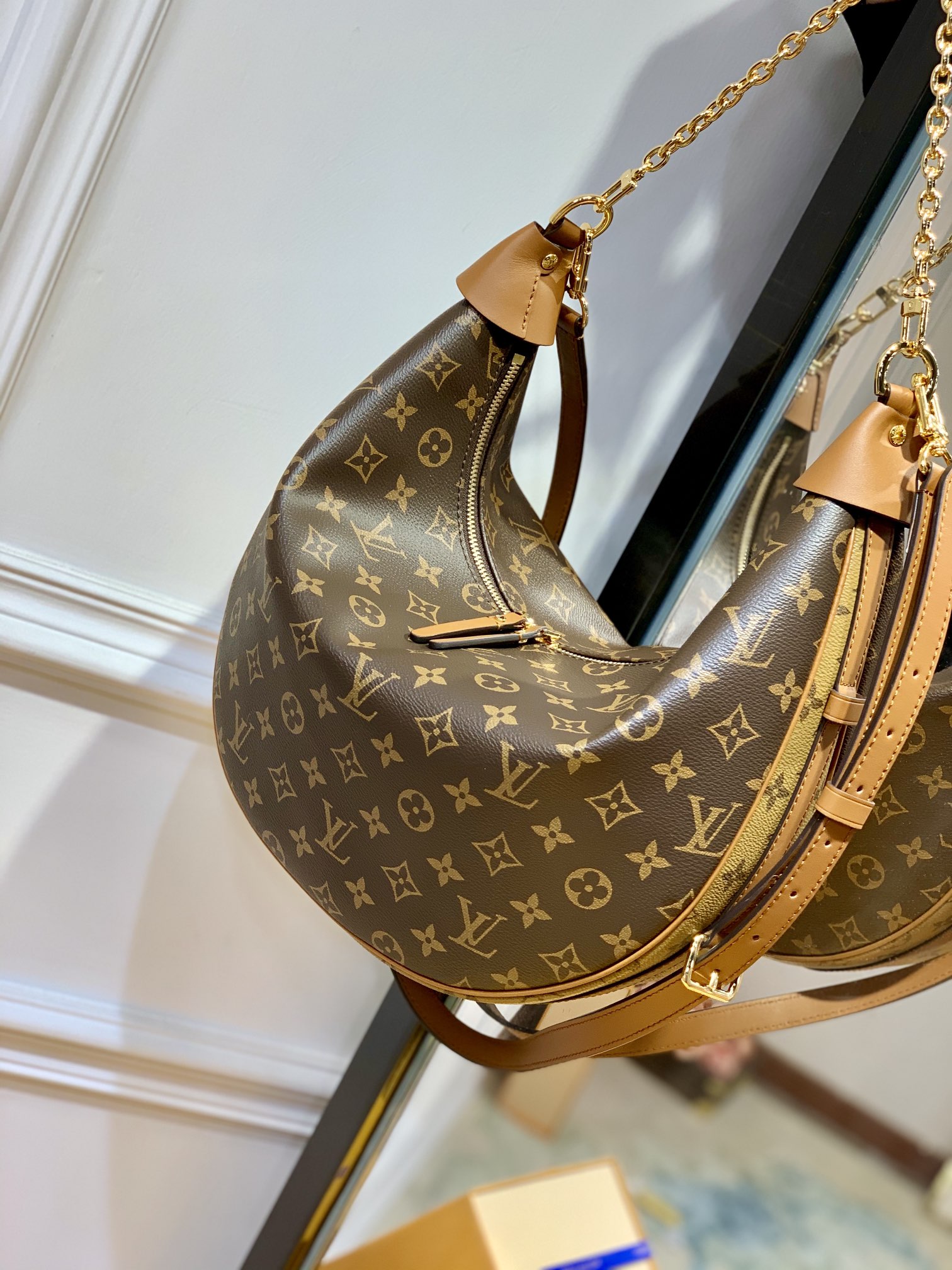 l0*is V*t0n m46311 vintage marel bag-38*30*10cm