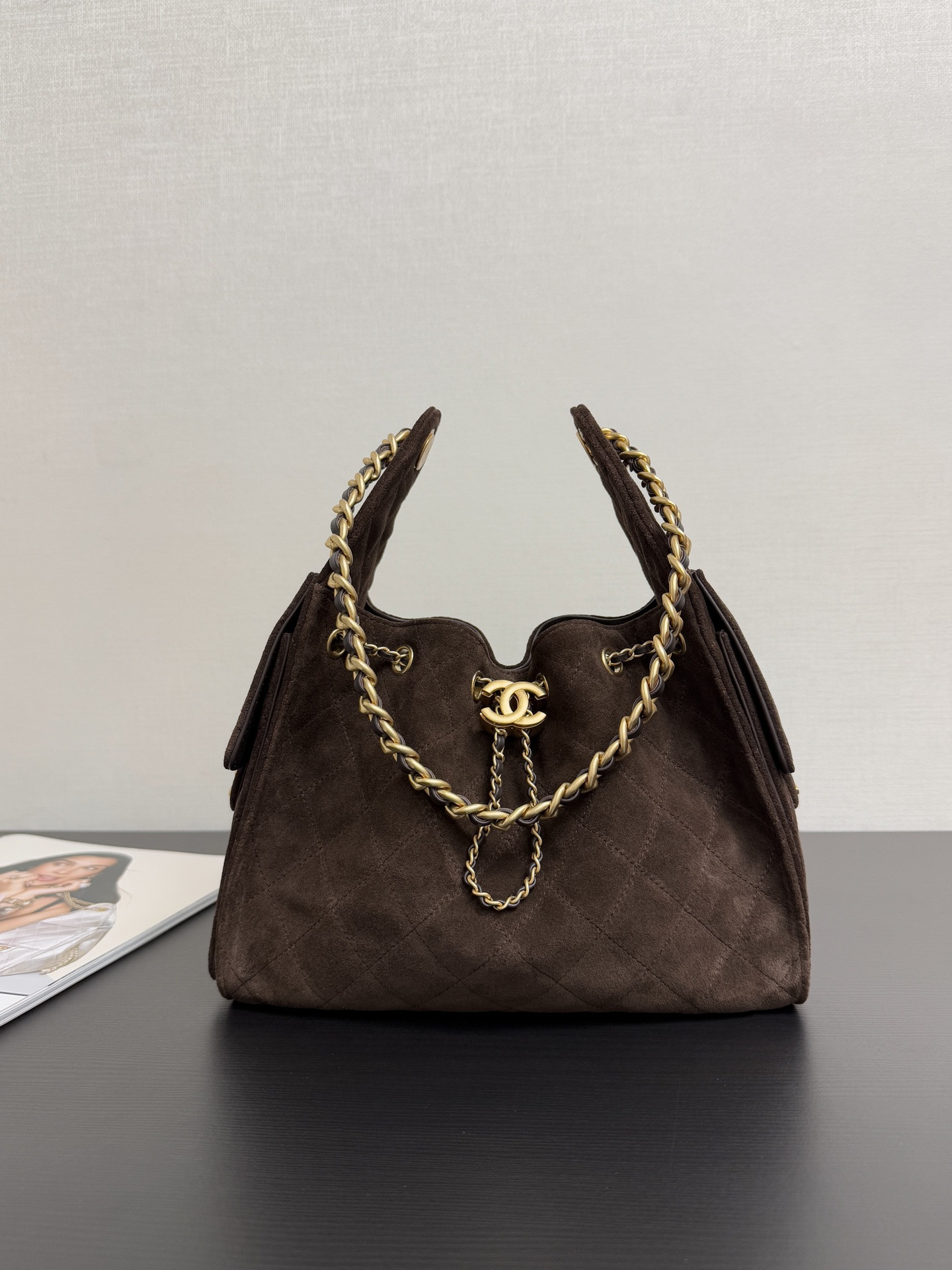 Ch@nel Bag--30*26*14CM