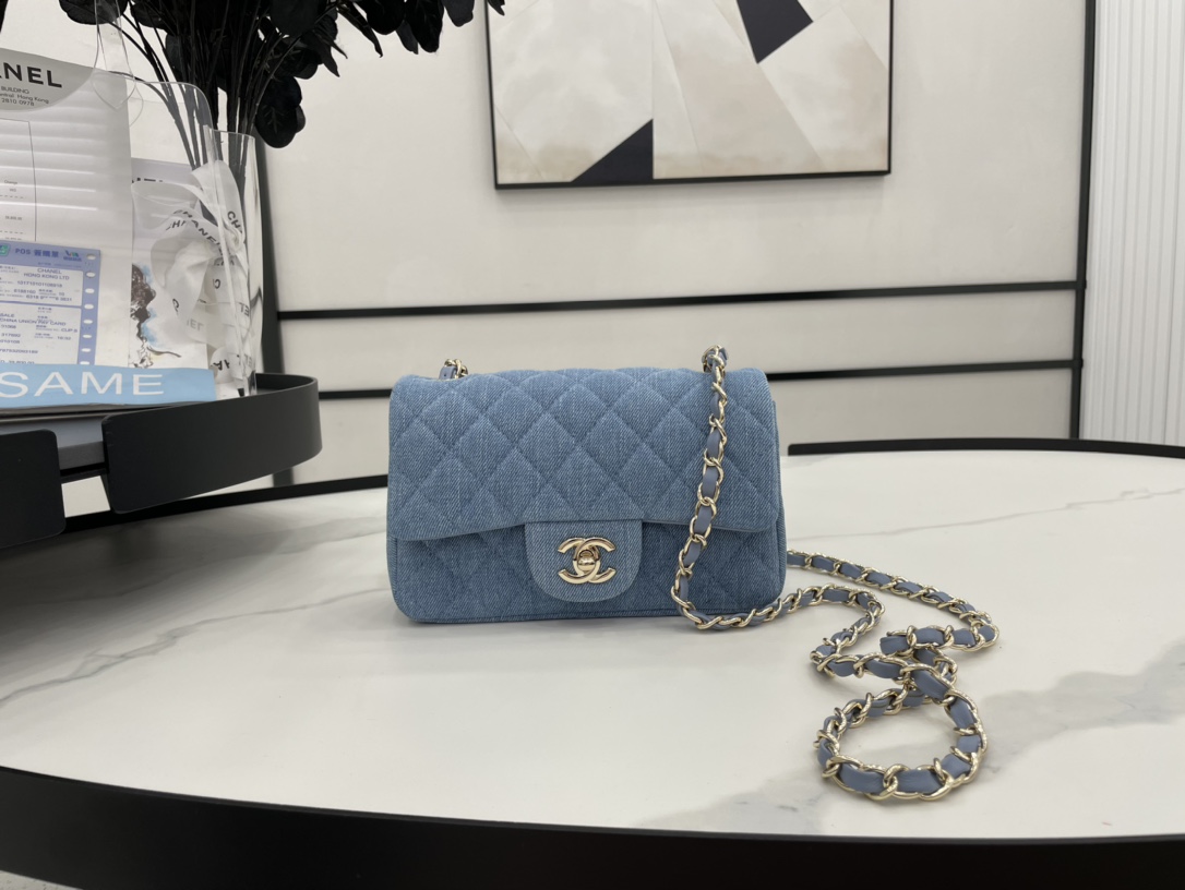 Ch@nel Flap Bag-20CM