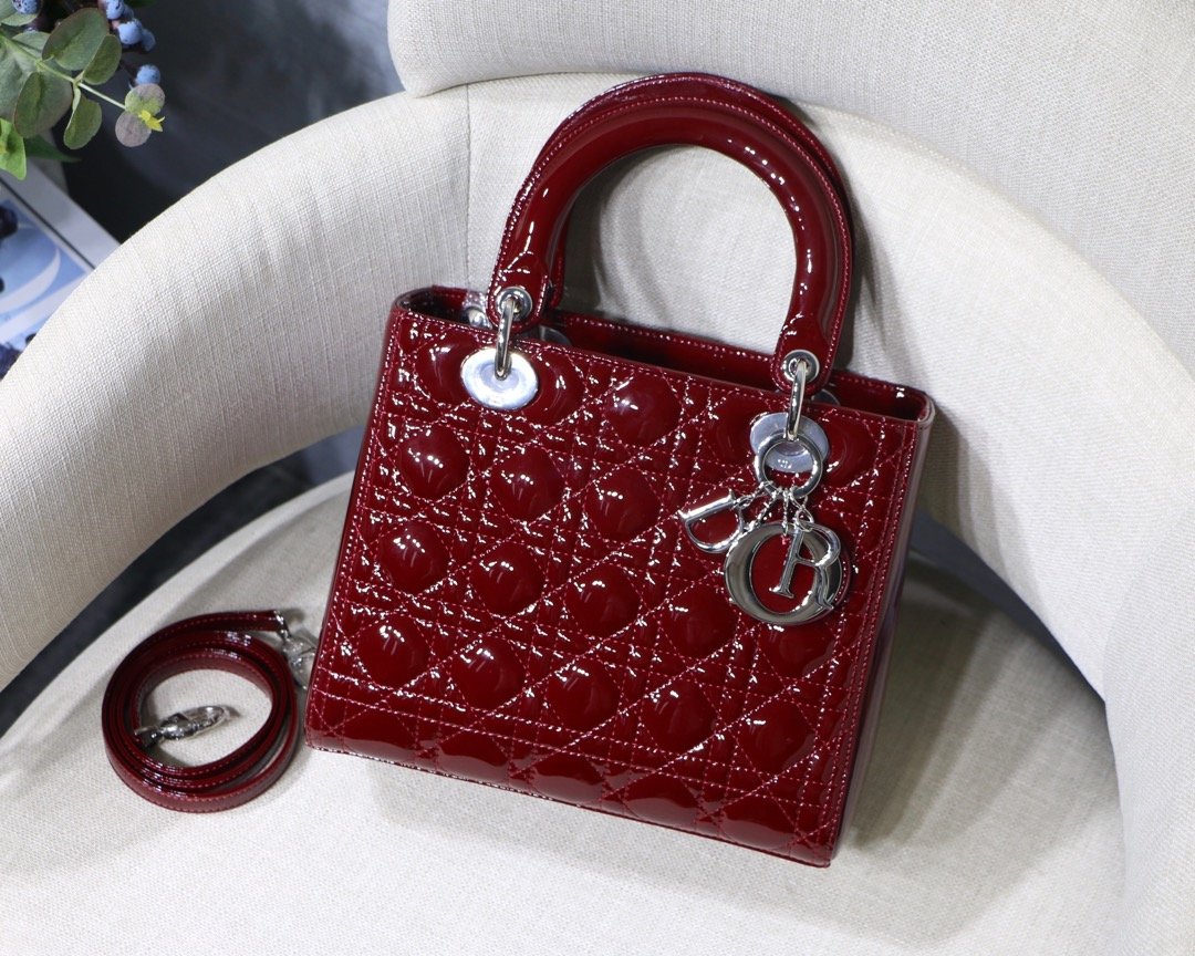 lady D*or handle bag-24cm