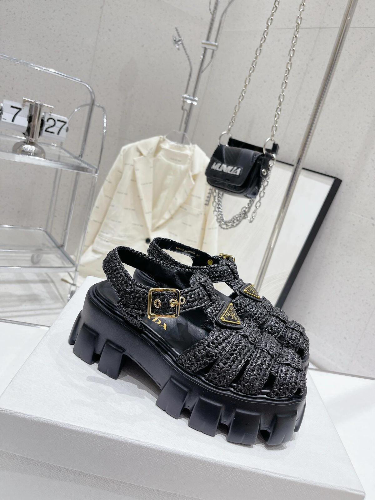 Pra*a sandals-5.5cm