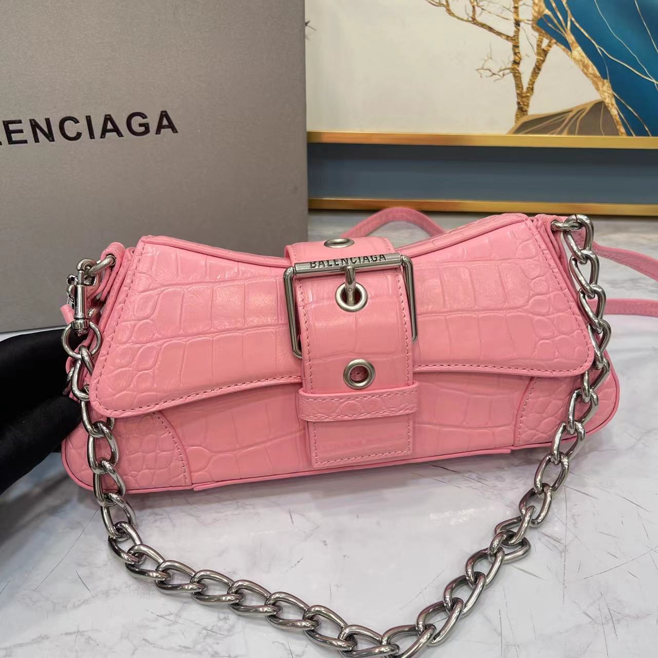 Ba*len*cia*ga lindsay bag-29x13x4.8cm
