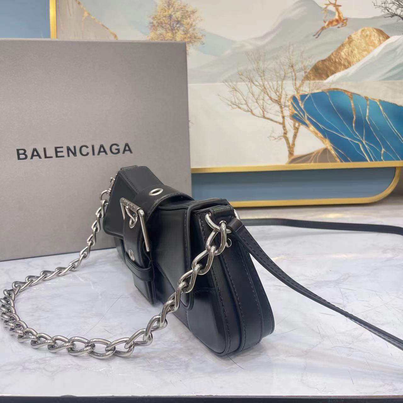 Ba*len*cia*ga lindsay bag-29x13x4.8cm