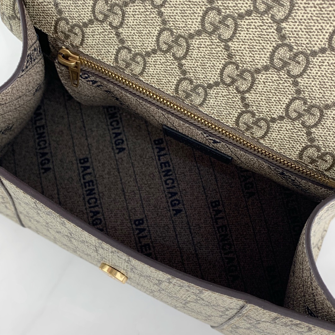 G*u*i&ba*len*cia*ga hourglass bag-22.5*14.5*10cm