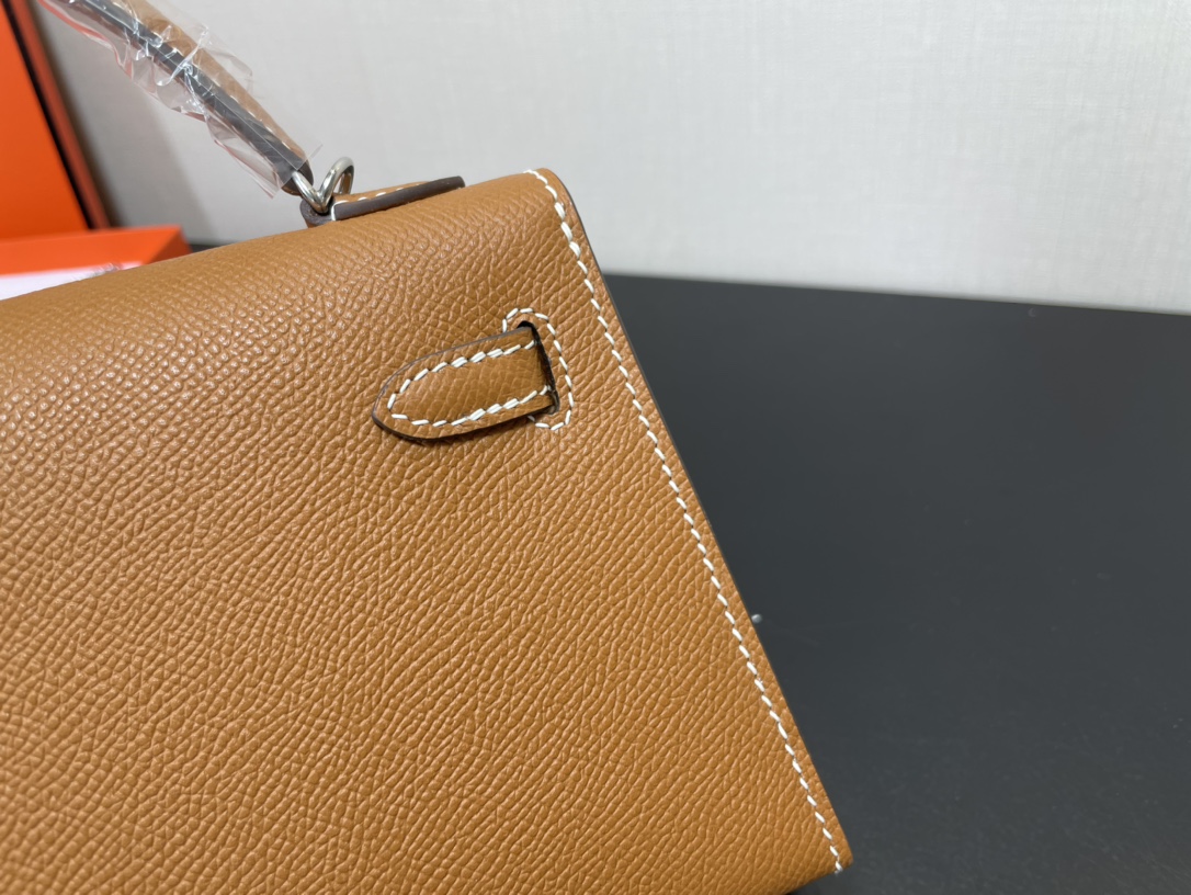 H**mes kelly-gold&silver hardware-19cm