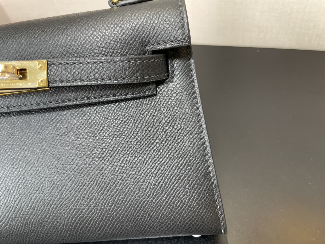 H**mes kelly-gold&silver hardware-19cm
