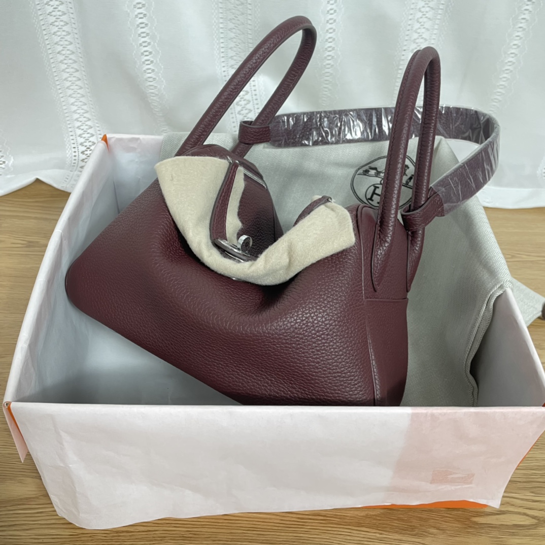H**mes lindy-tc leather-26&30cm