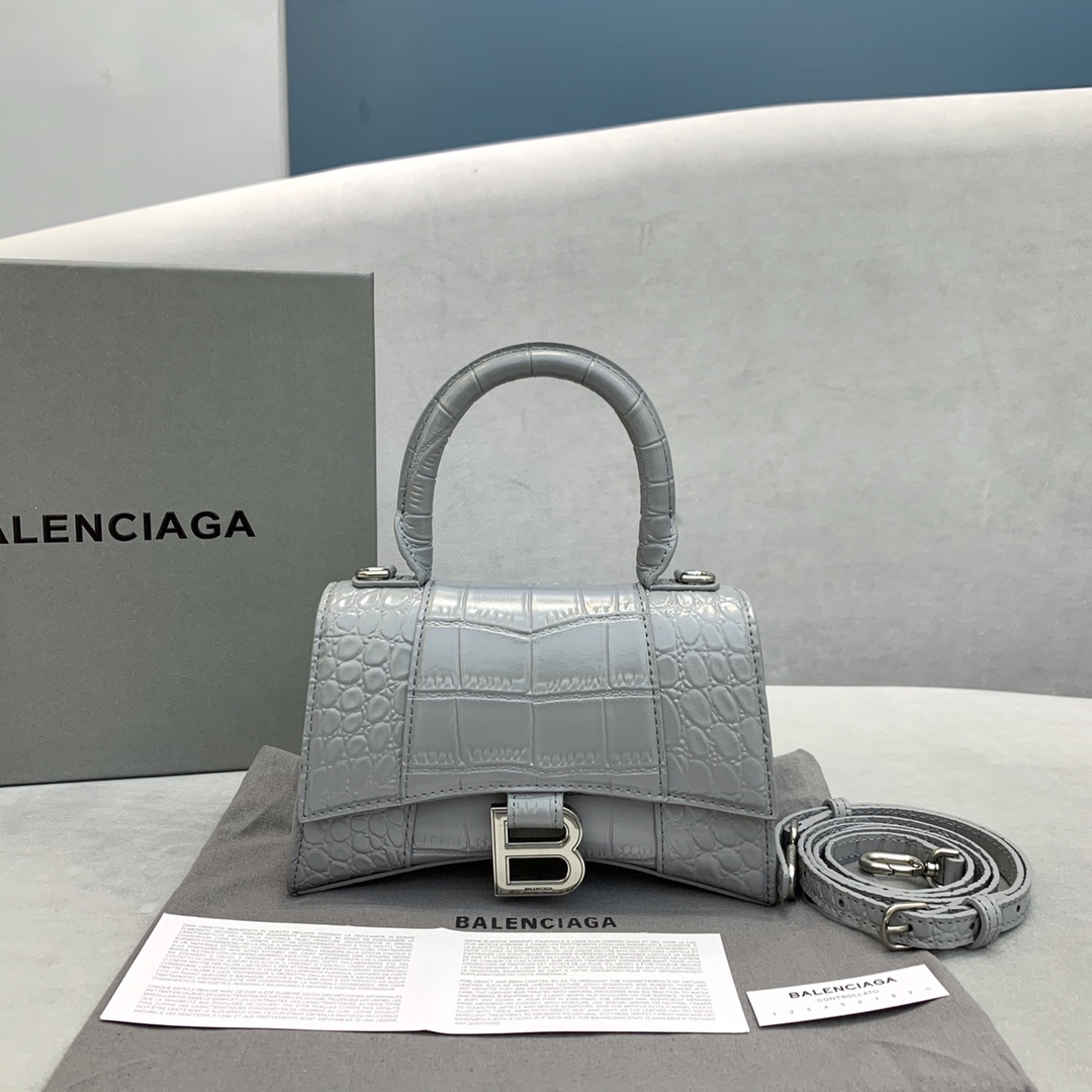 Ba*len*cia*ga xs hourglass bag-13*8*19cm