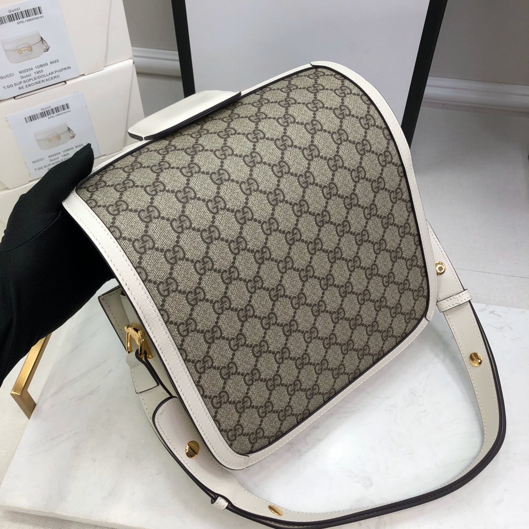G*u*i 1955 horsebit shoulder bag-25*18*8cm