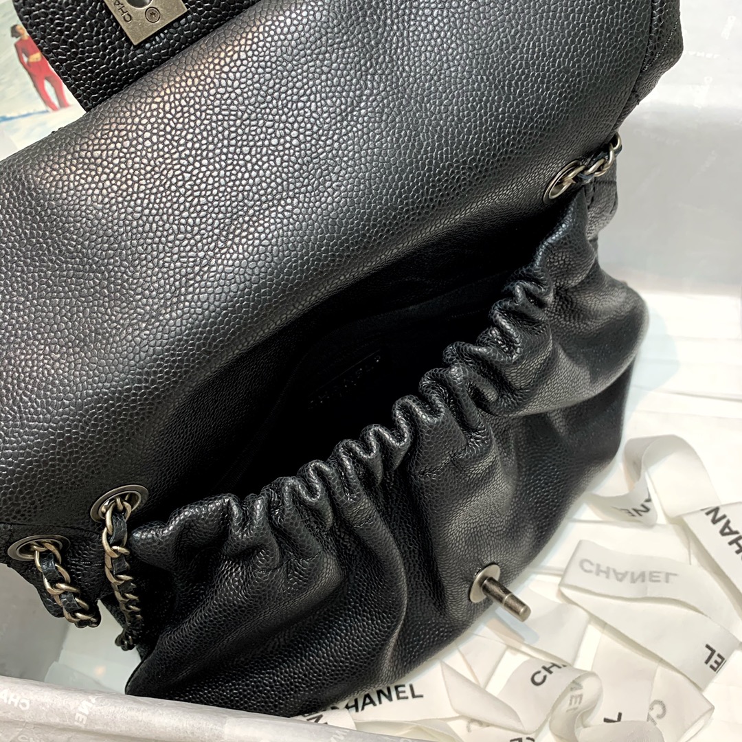 Ch@nel Flap Bag-30*18*4CM