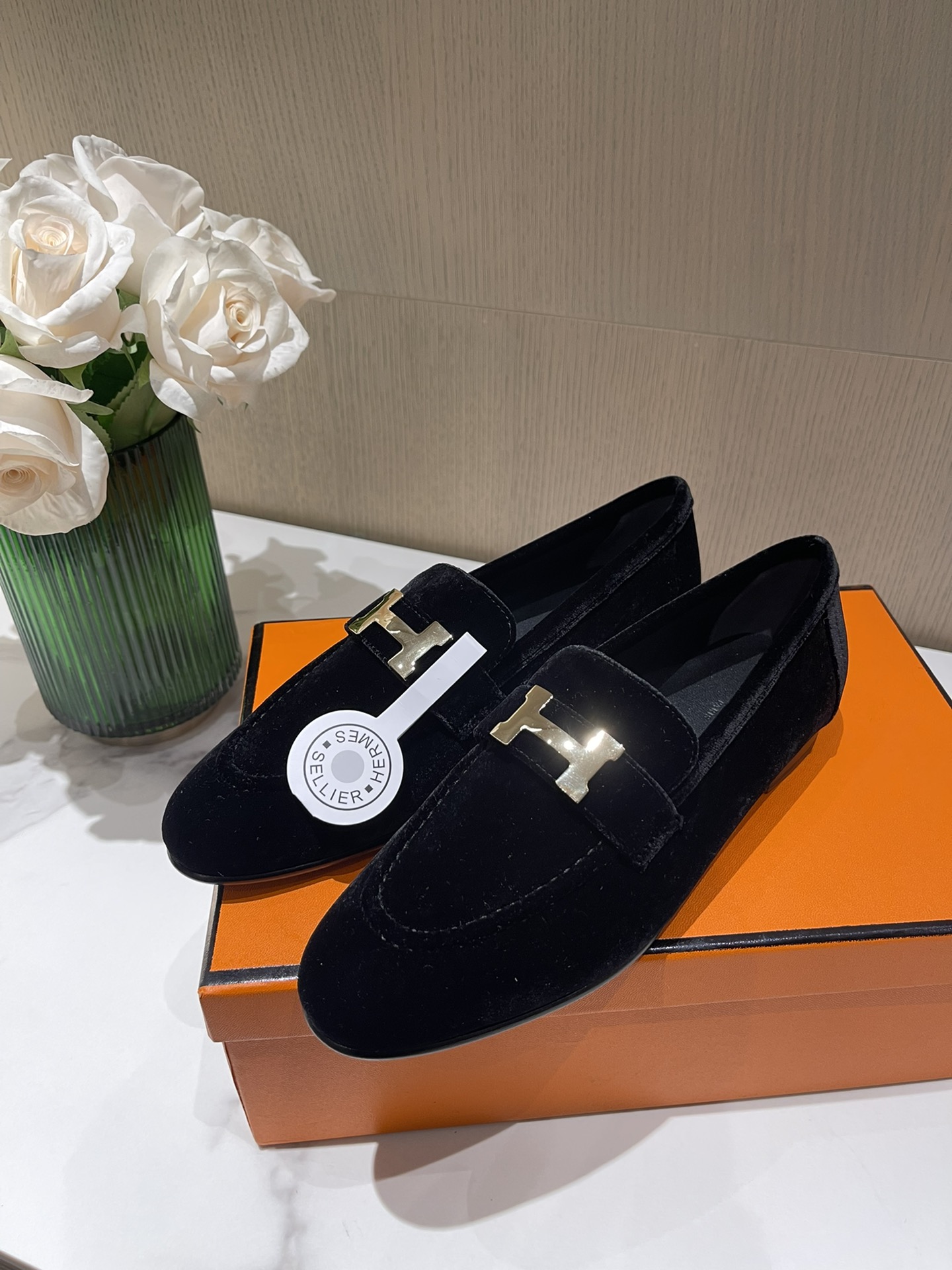 H**mes loafers(eu35-eu40)