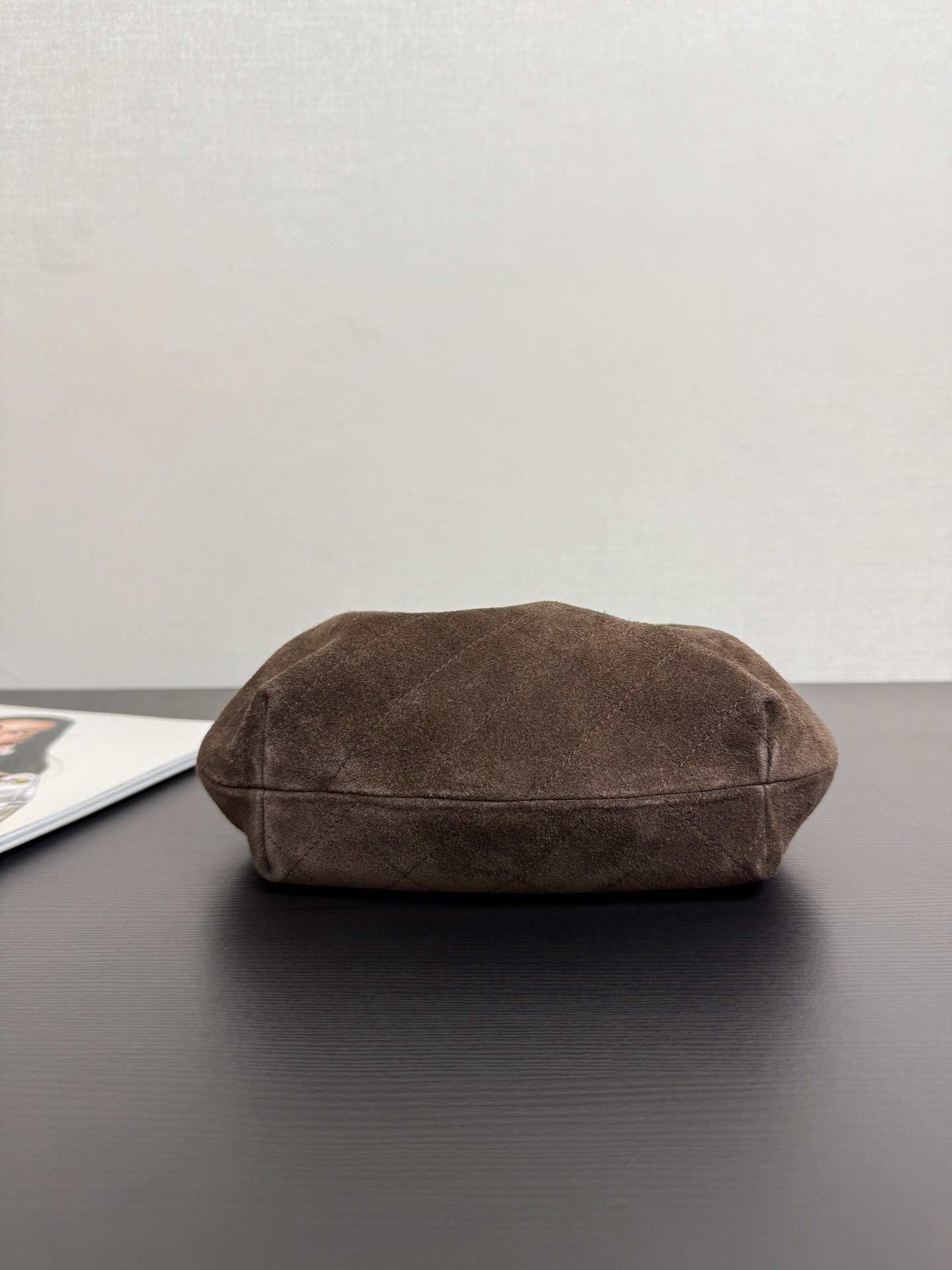 Cha*nel Matelasse Suede Hand Bag -18*24*12CM