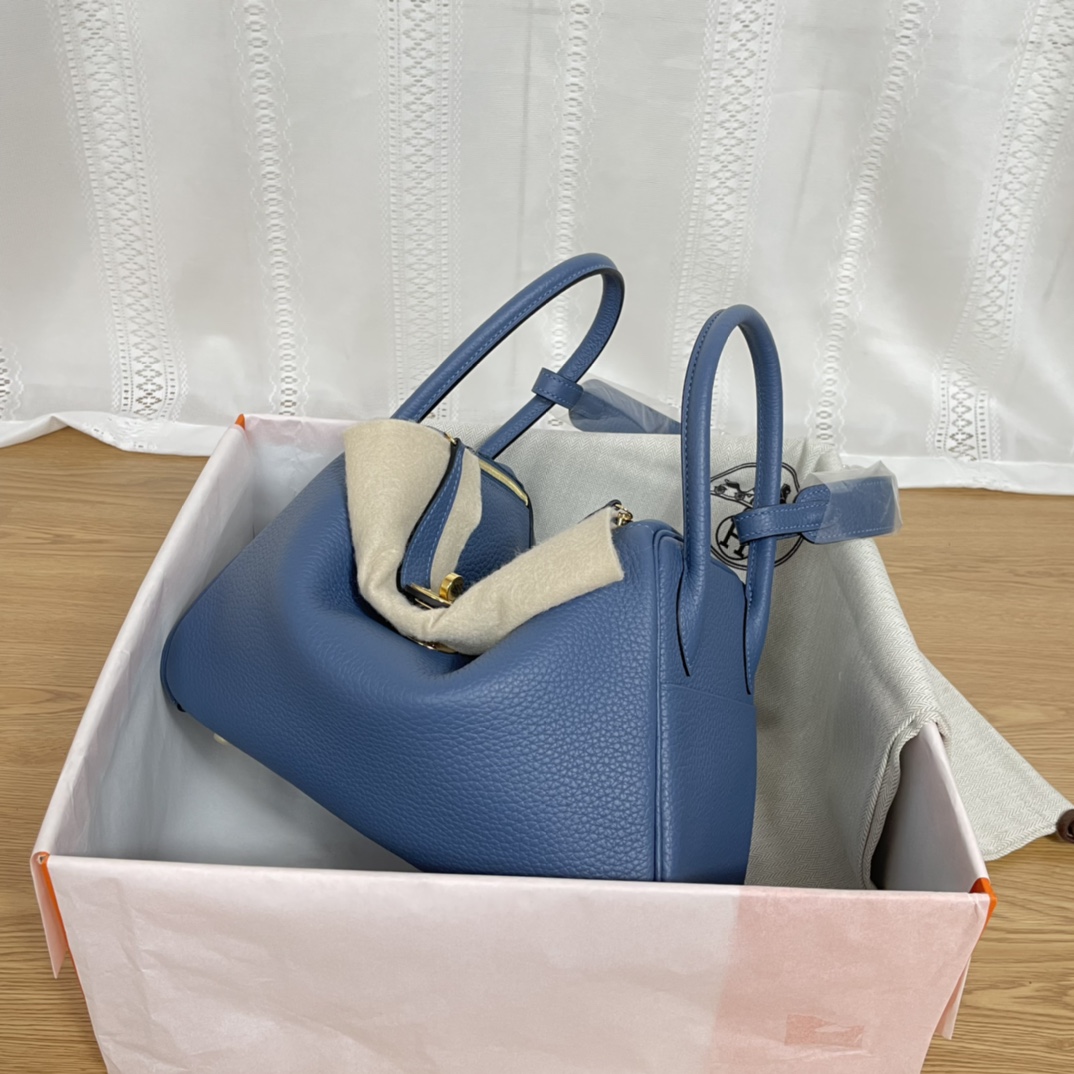 H**mes lindy-tc leather-26&30cm