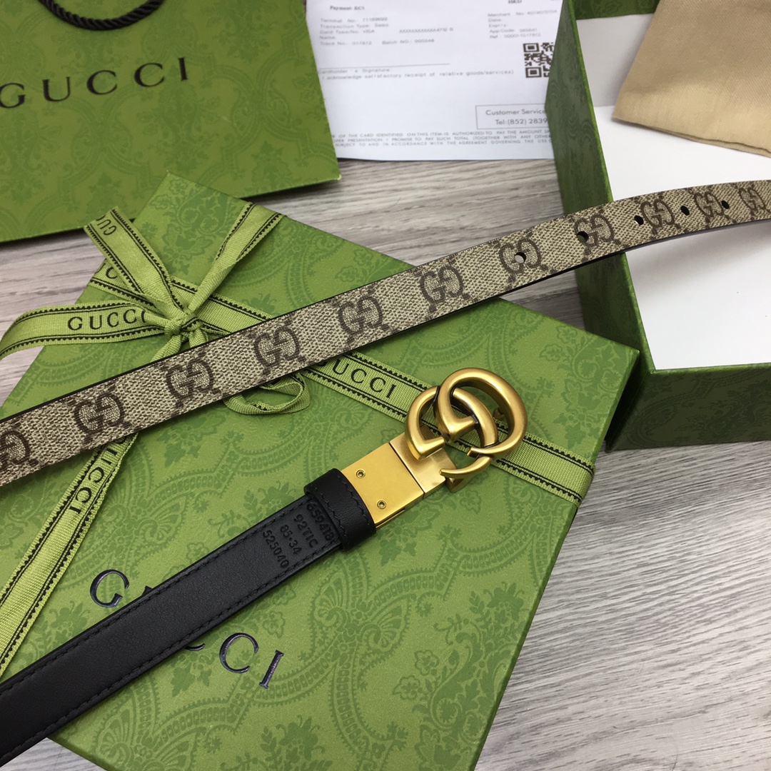G*u*i belt-2cm