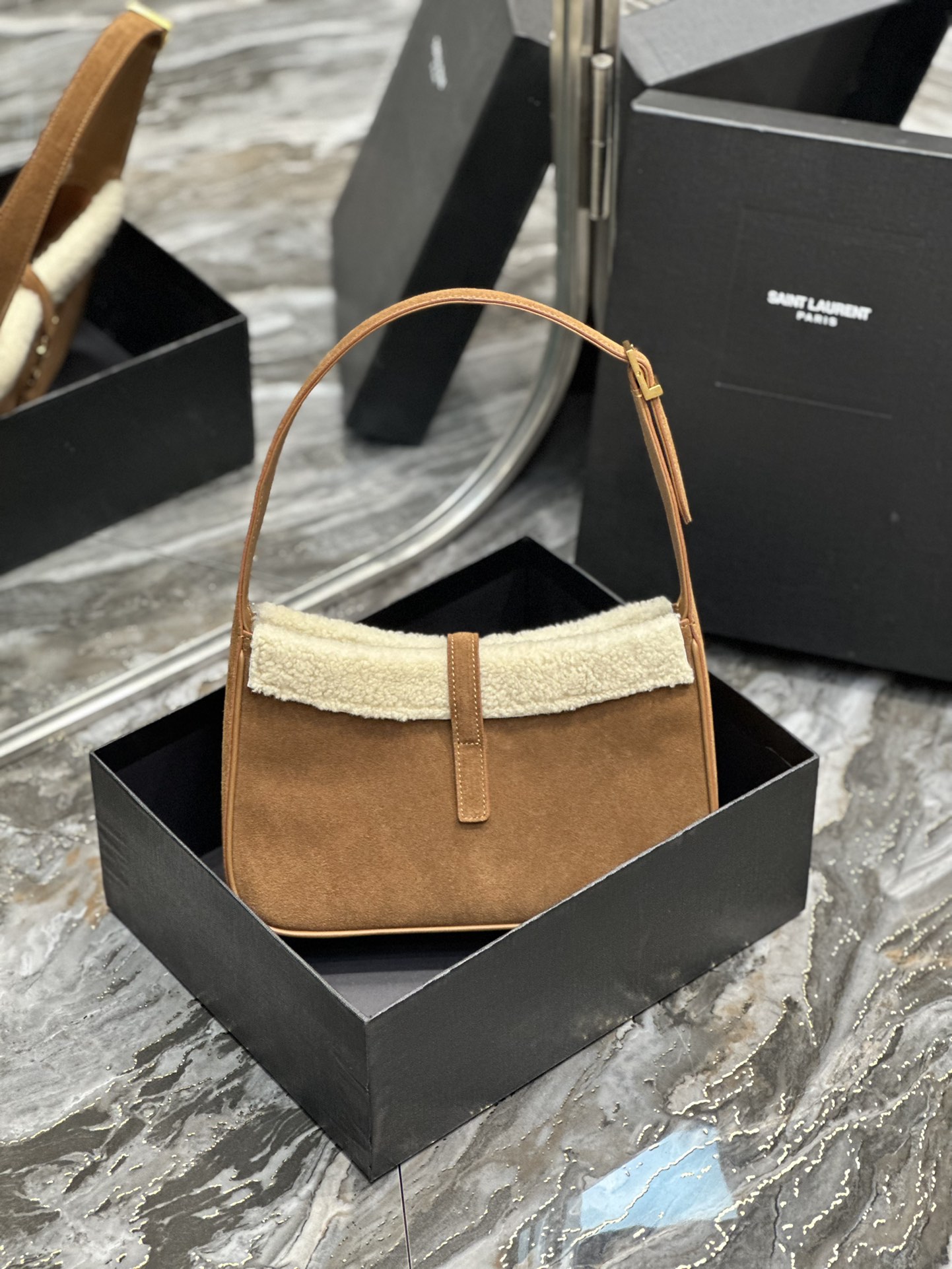 Y*L le5a7 vintage bag-25x14x10cm