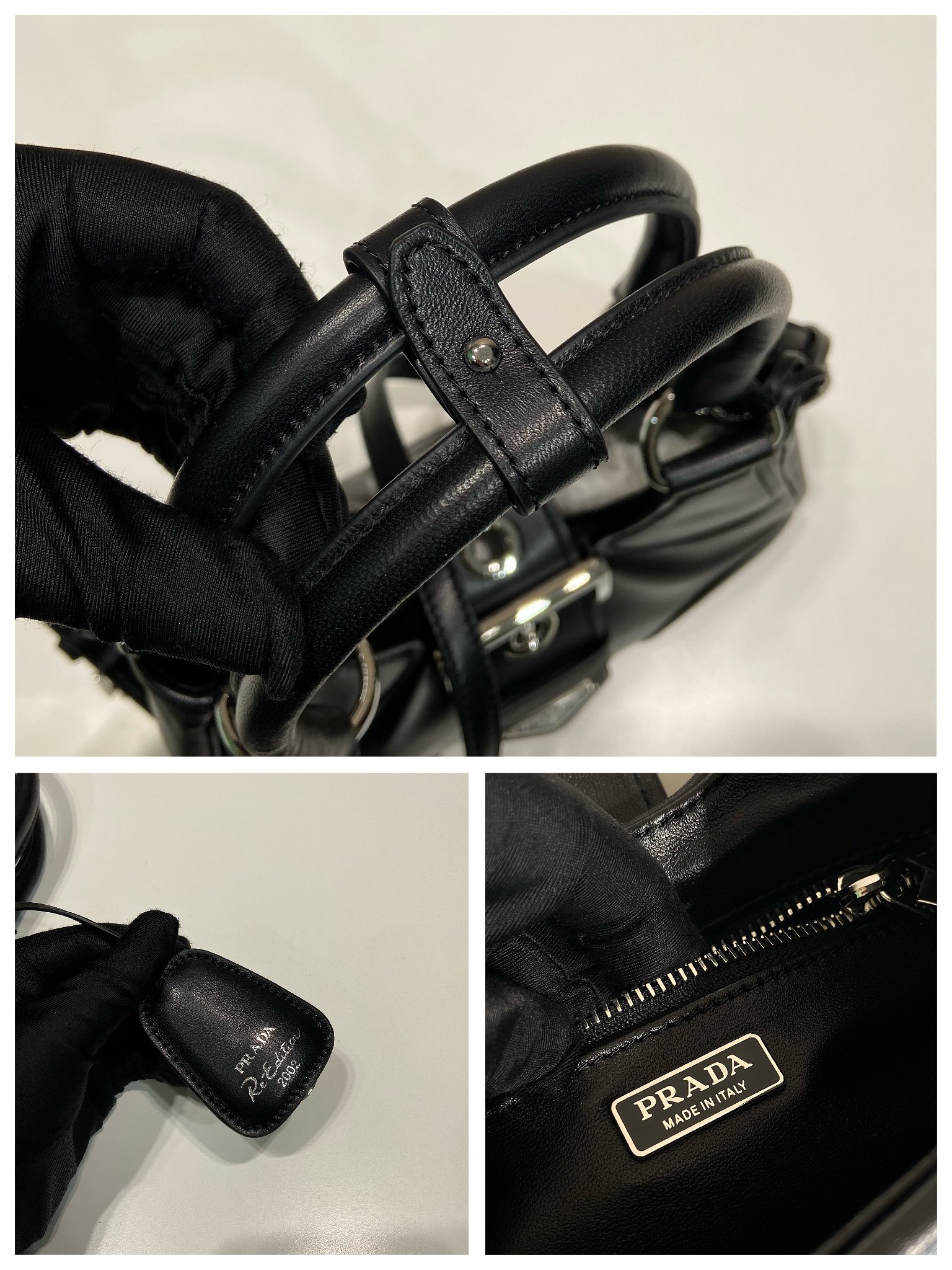 Pra*a moon handbags 1ba381-22.5*16*7.5cm