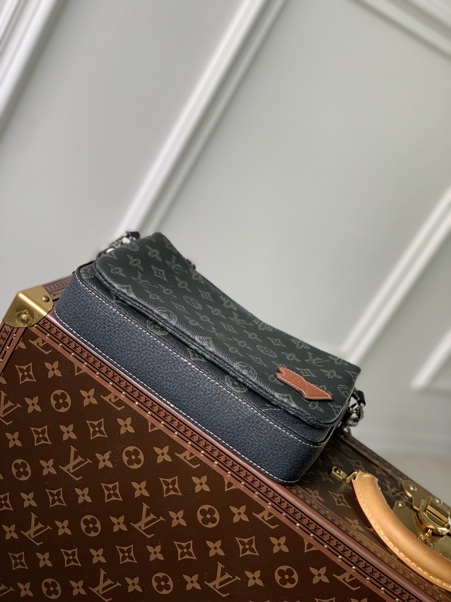 l0*is V*t0n messenger bag-m46340-25*18*7cm
