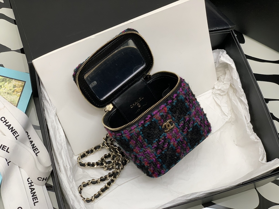 Ch@nel Mini Cosmetic Bag-8.5*11*76CM
