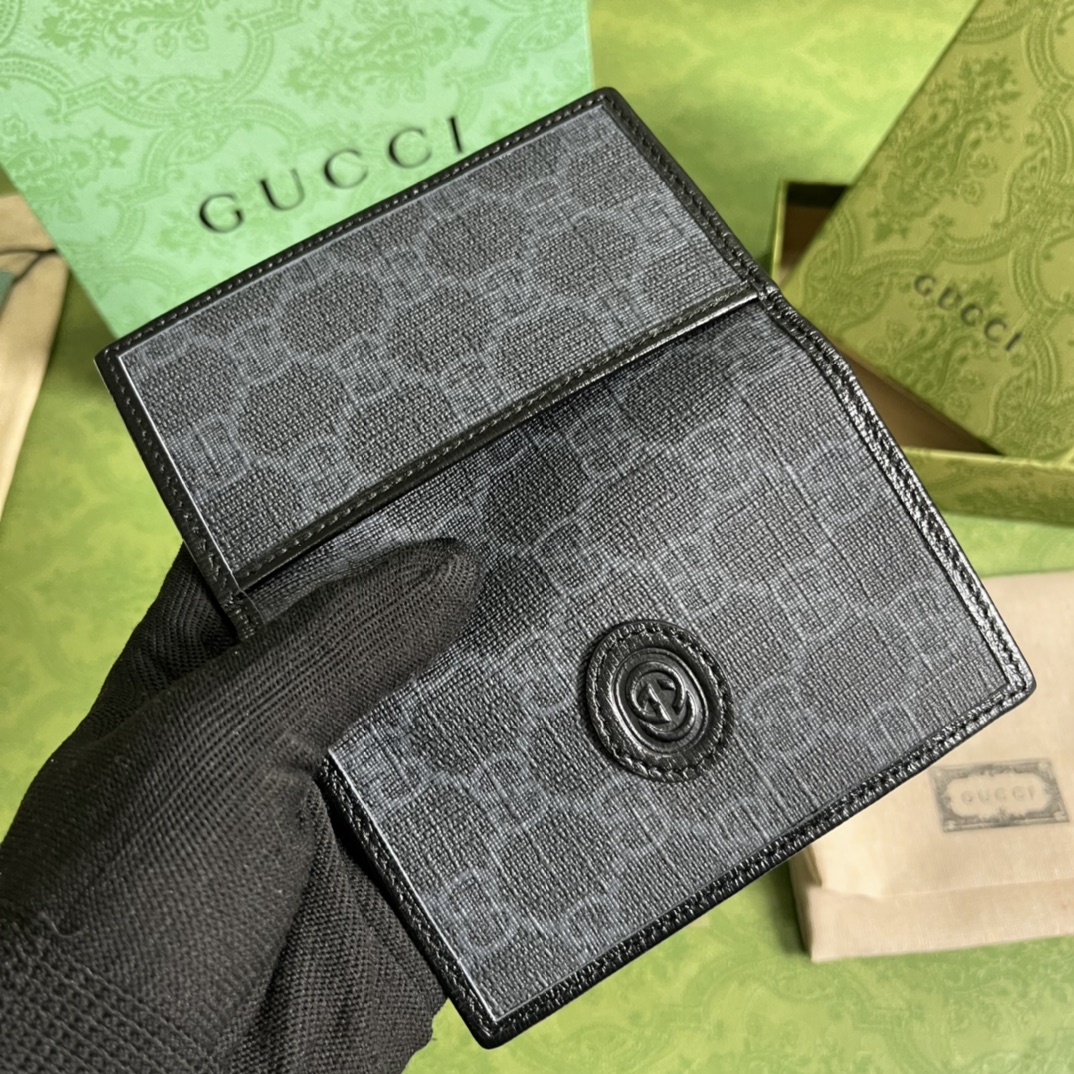 G*u*i wallet-7.5*12cm