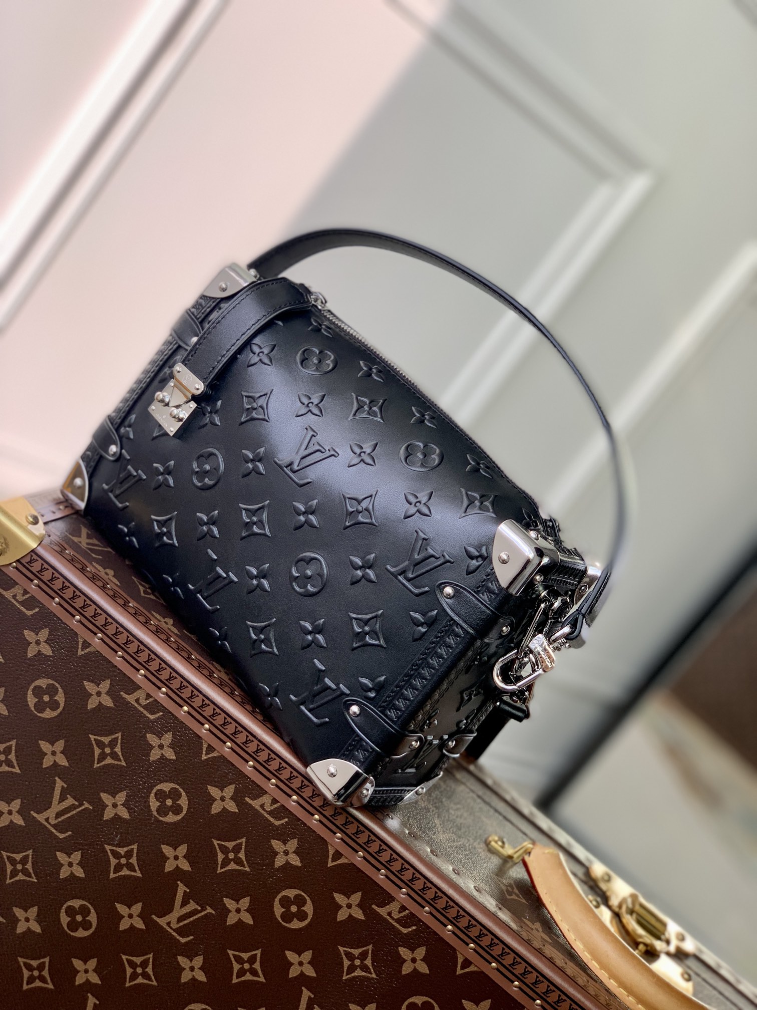l0*is V*t0n side trunk pm-m21709-21×14×6cm
