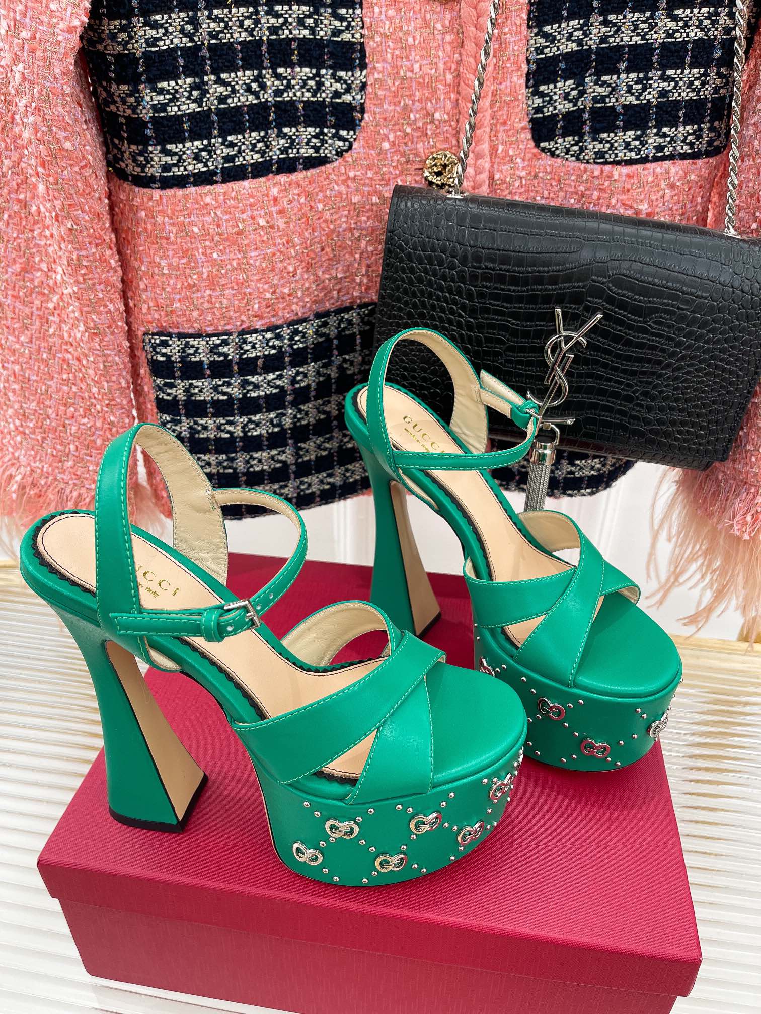 G*u*i heels-15cm