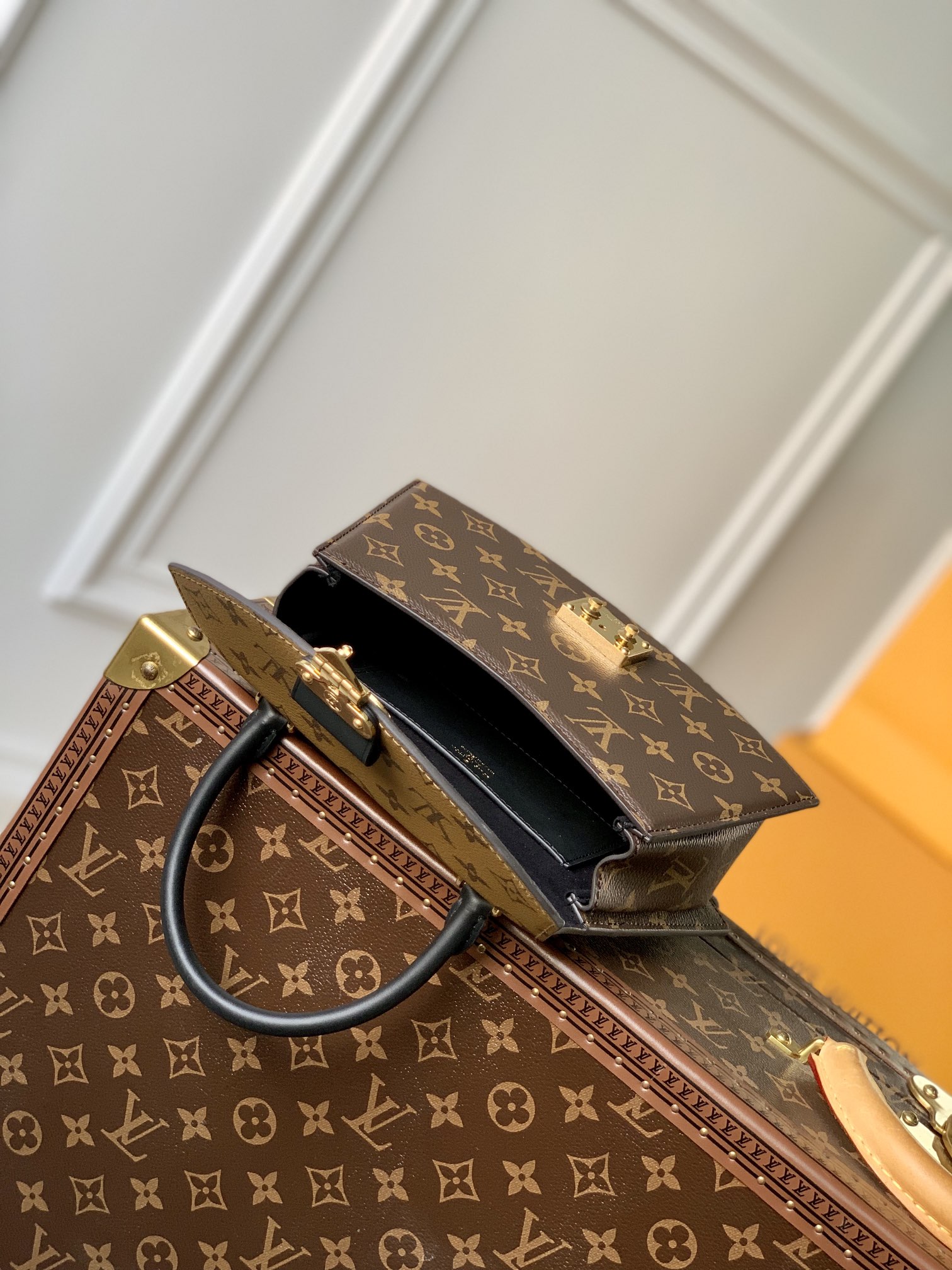 l0*is V*t0n vintage tilsitt bag m46548-23.5×16.5×8cm