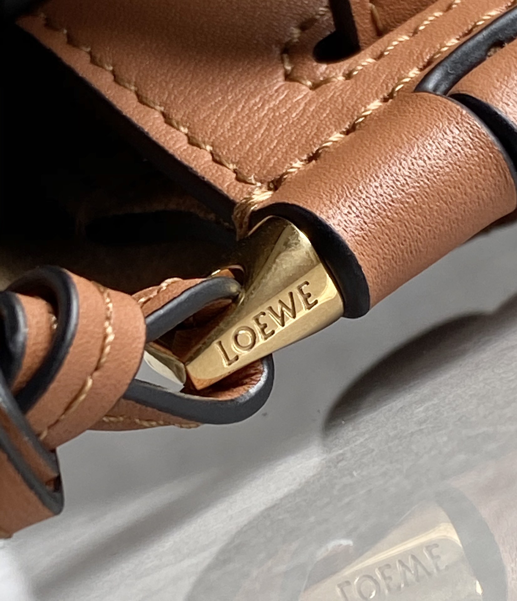 L0ew* mini gate dual bag-21*12.5*9cm