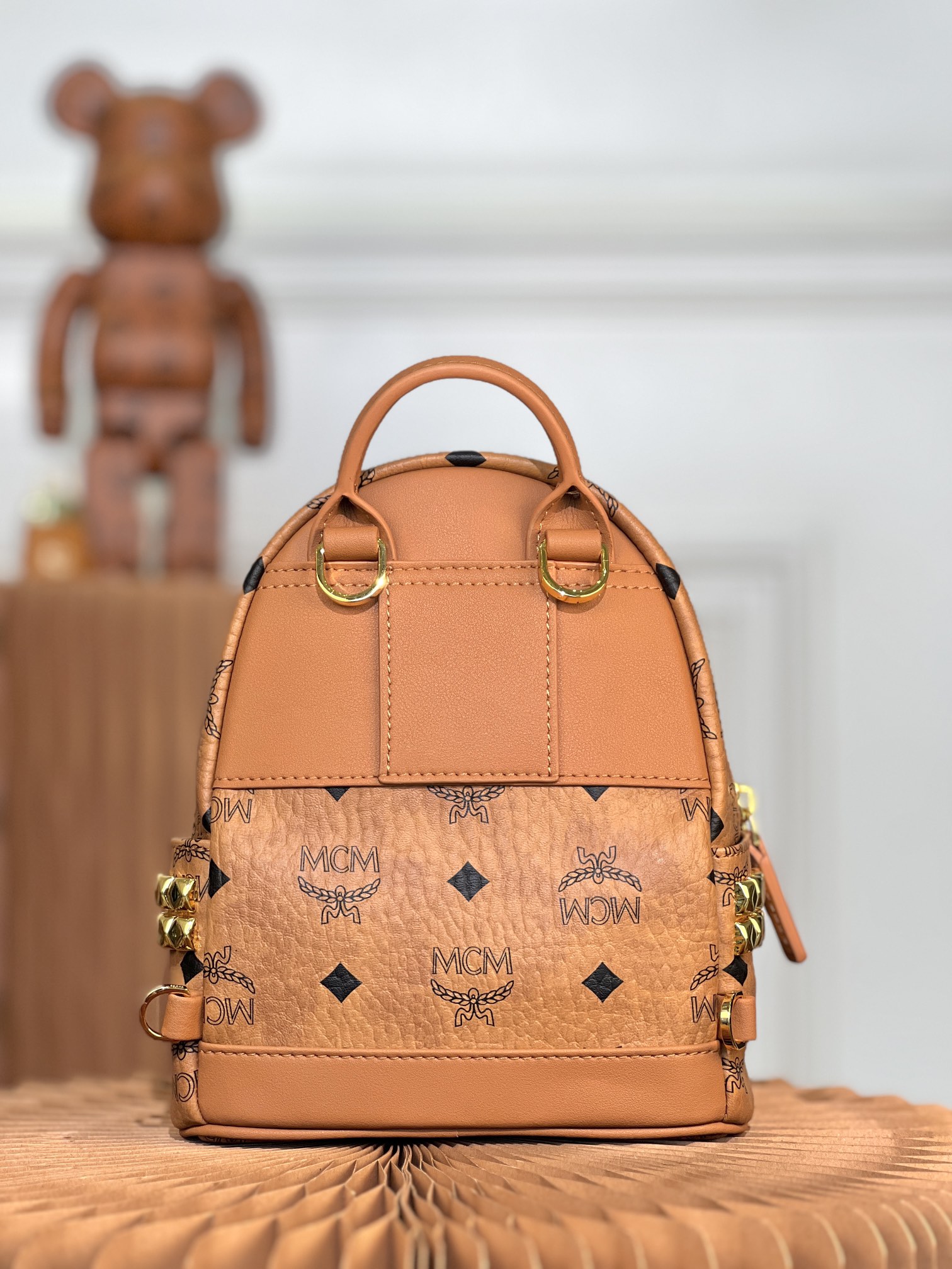 MCM Backpack-10.0 x 17.5 x 21CM