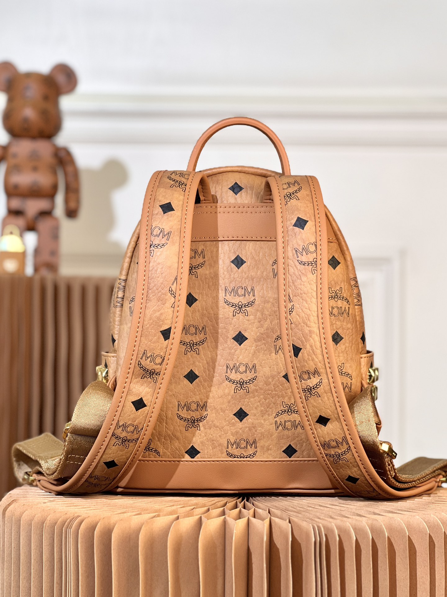 MCM Backpack-10.5 x 21.5 x 26CM