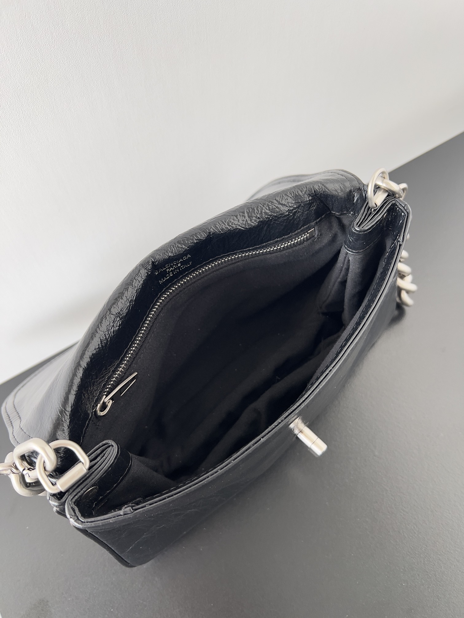 Ba*len*cia*ga bb soft bag-25.3*24.8*3cm
