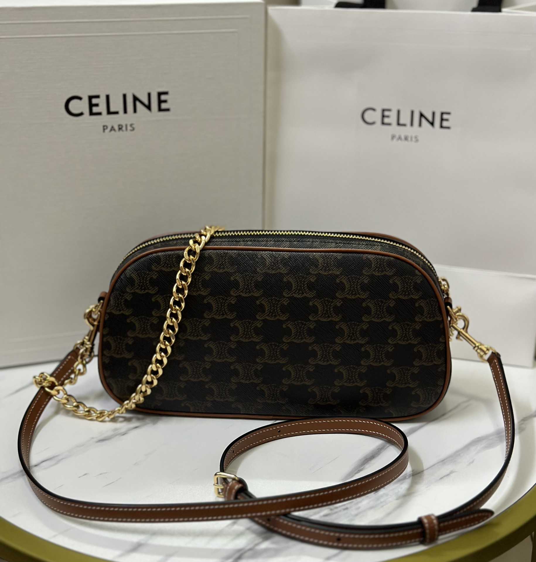 Ce**e chain bag-26x13x6cm