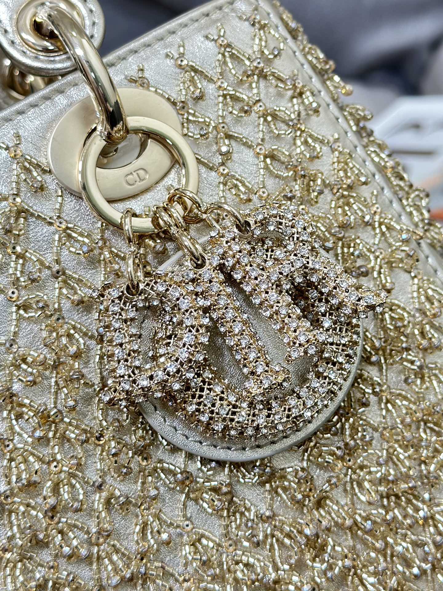 lady D*or handle bag-24cm