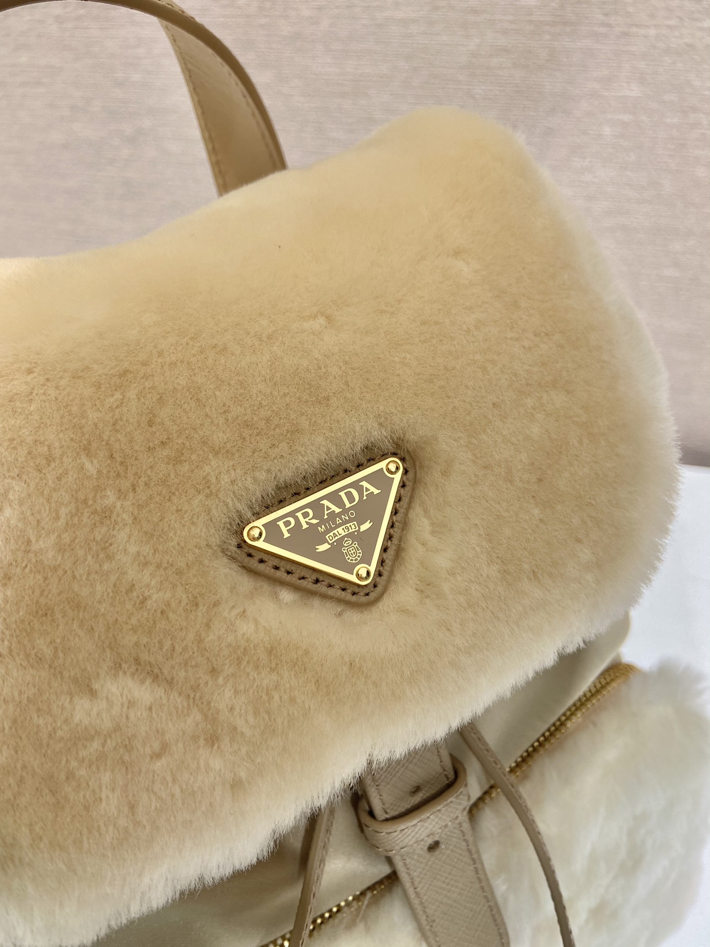 Pra*a backpack 1bz074 -20.5×25×11.5cm