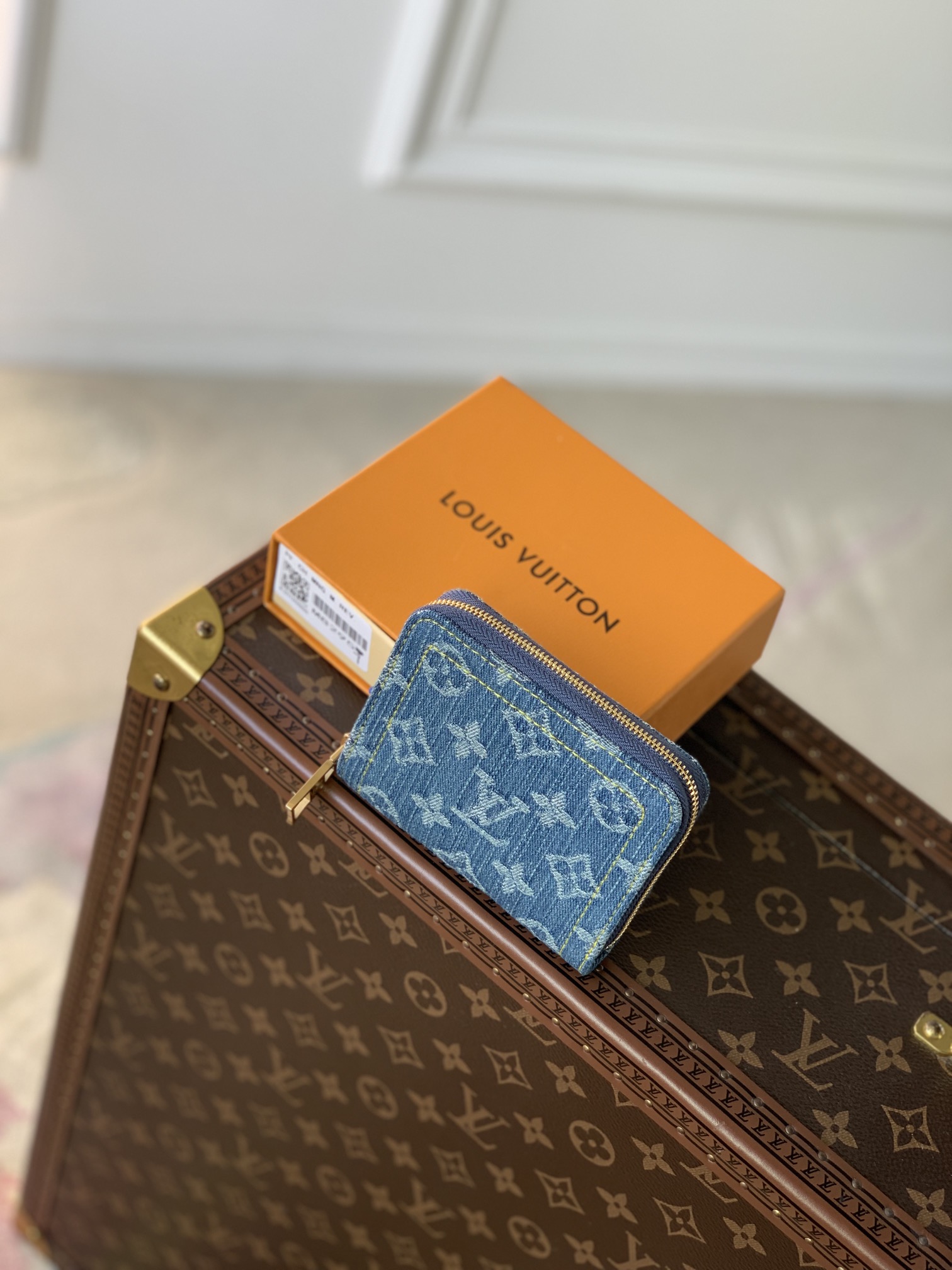 l0*is V*t0n zippy wallet m82957-11*8.5*2cm