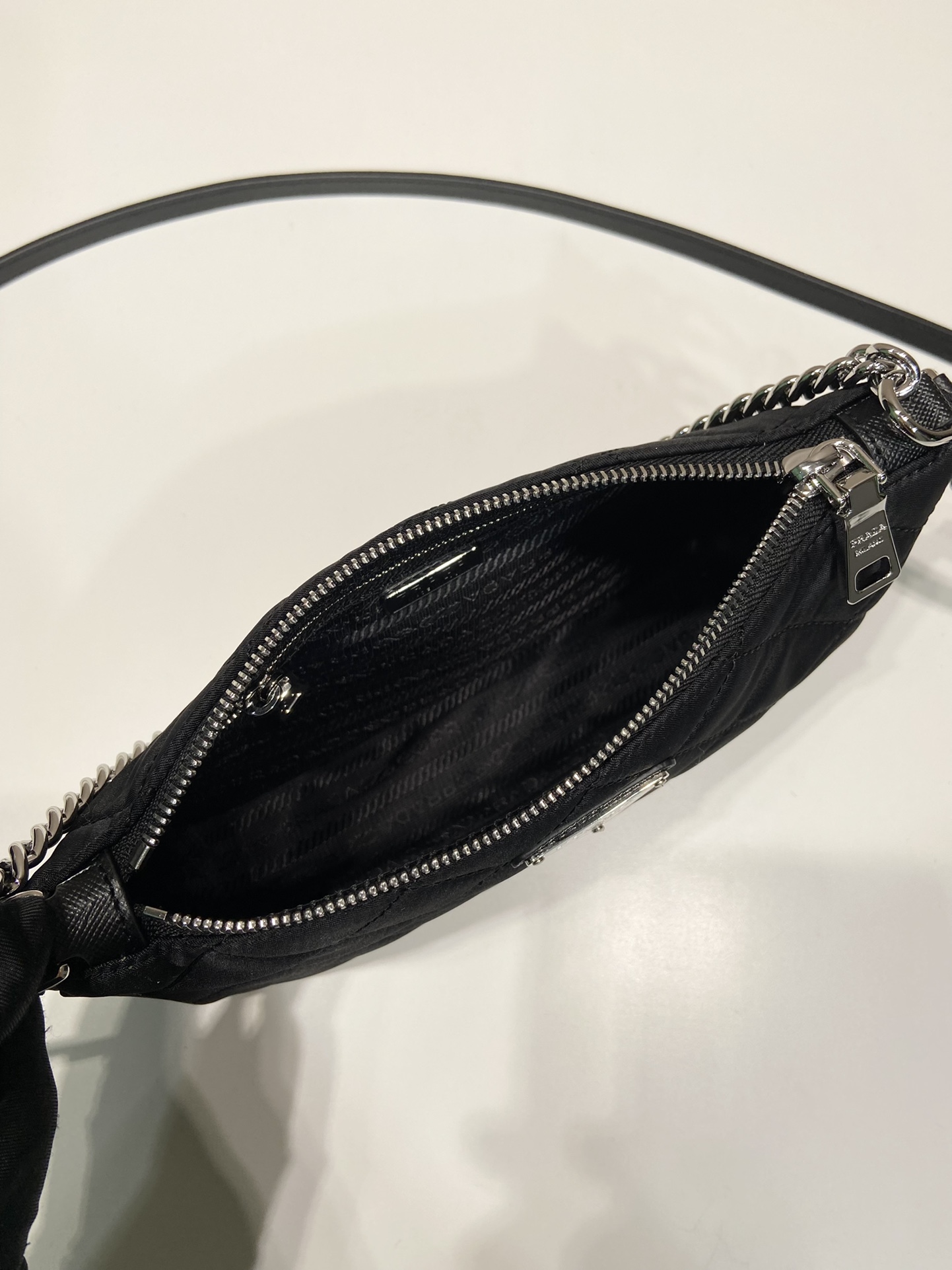 Pra*a 1bh026 vintage bag-25*14*6.5cm