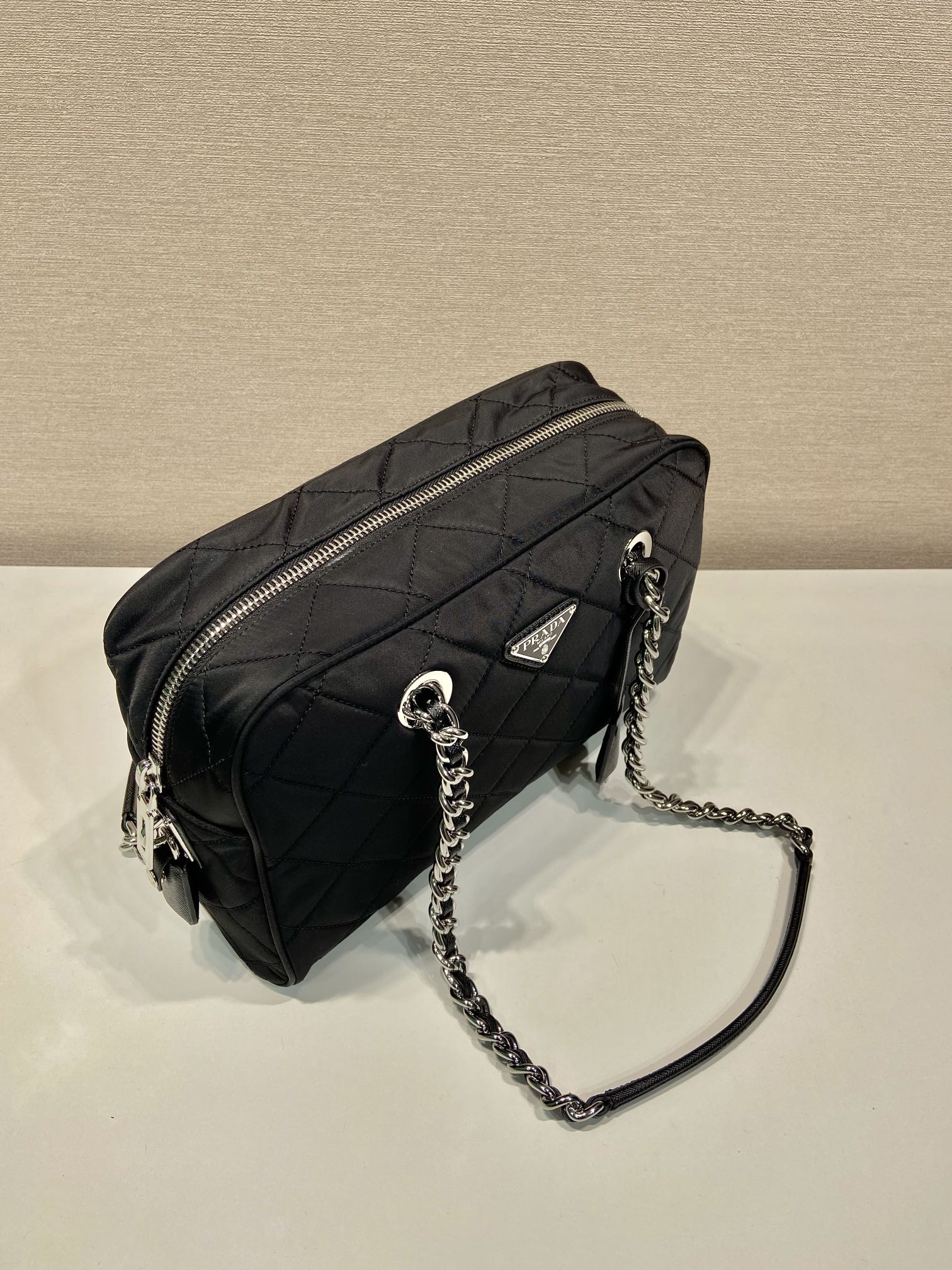 Pra*a 1bd641 vintage camera bag-31*21*11cm