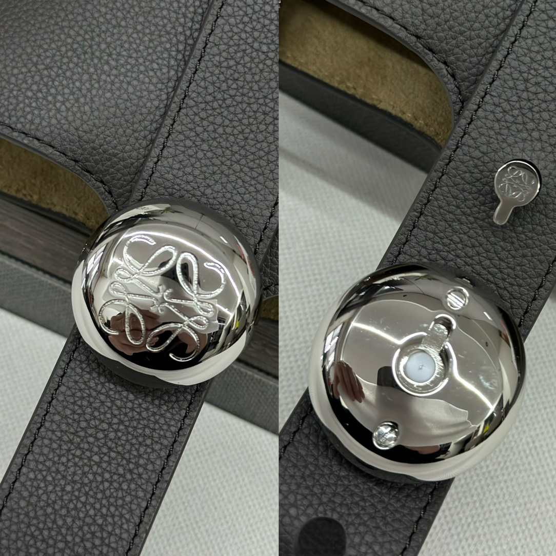 L0ew* mini pebble bucket bag-16*16*19.5cm