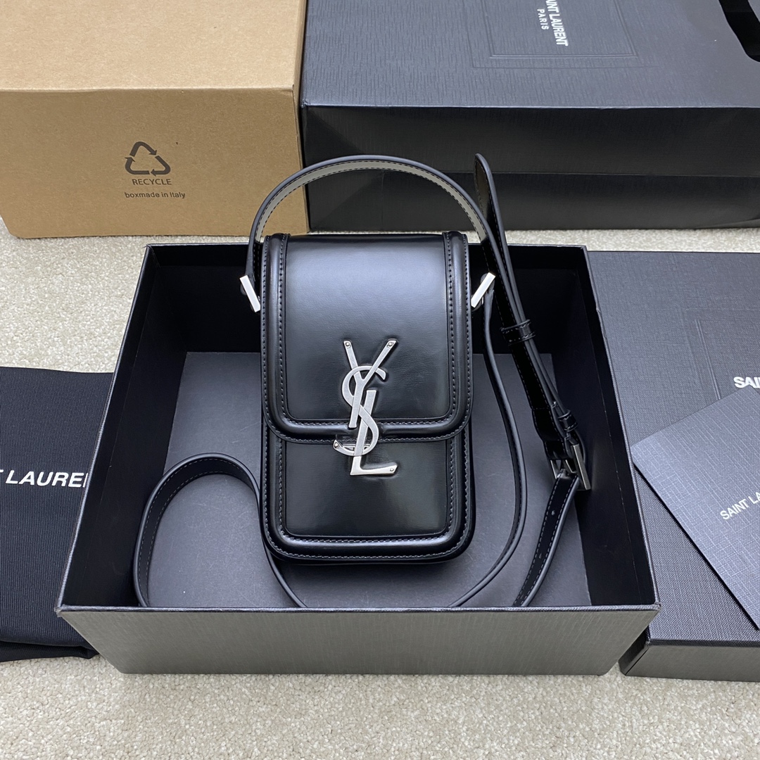 YS L Solferino Box Bag-18×11×5CM