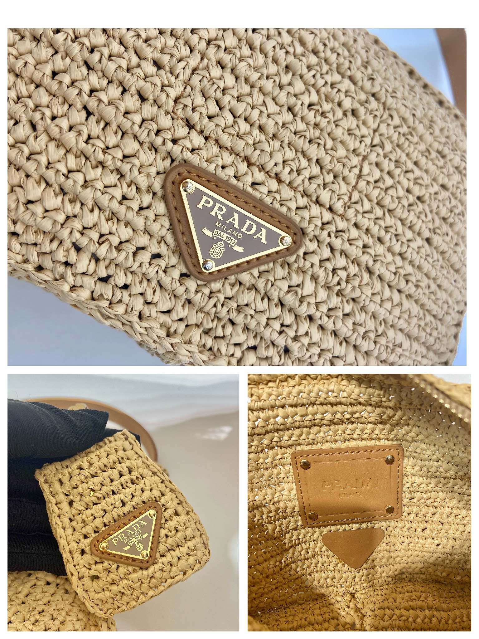 Pra*a shoulder bag-1bh196-19*12*6cm