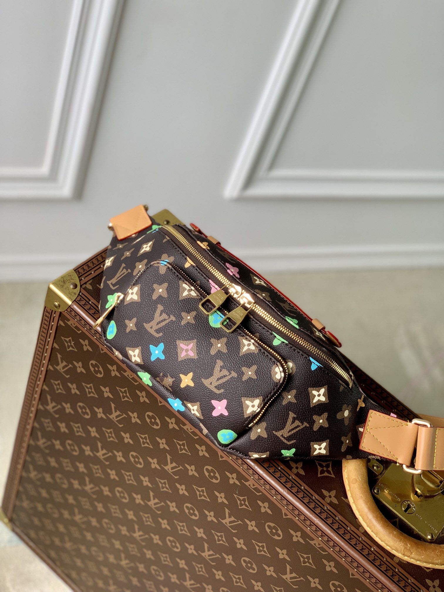 l0*is V*t0n rush bum bag-m11563-30*15*8cm