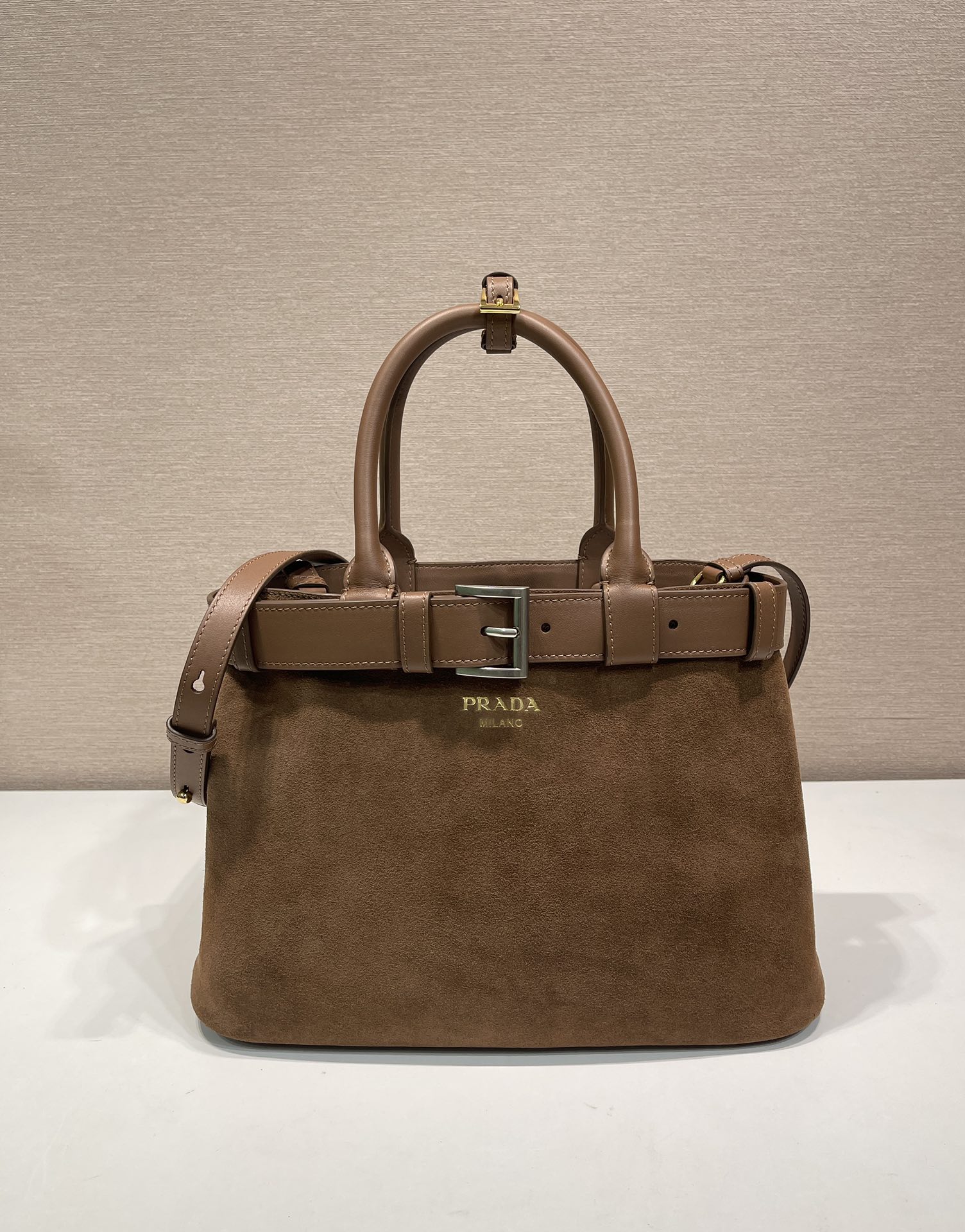 Pra*a double1ba434 bag-32Ｘ23Ｘ11cm