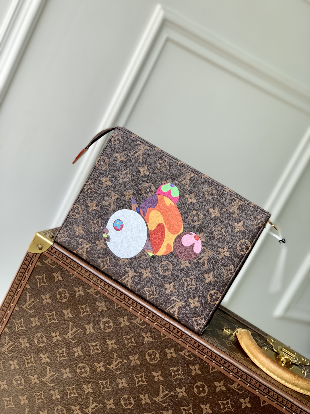 l0vis Vvtt0n trio poche toilette bag-m11254-25 x 20 x 5.5cm