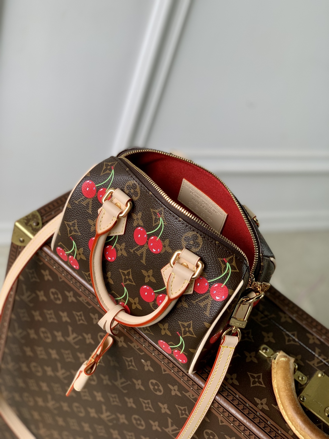 l0vis Vvtt0n x tm speedy bandoulière-13.5 x 12 x 20.5cm