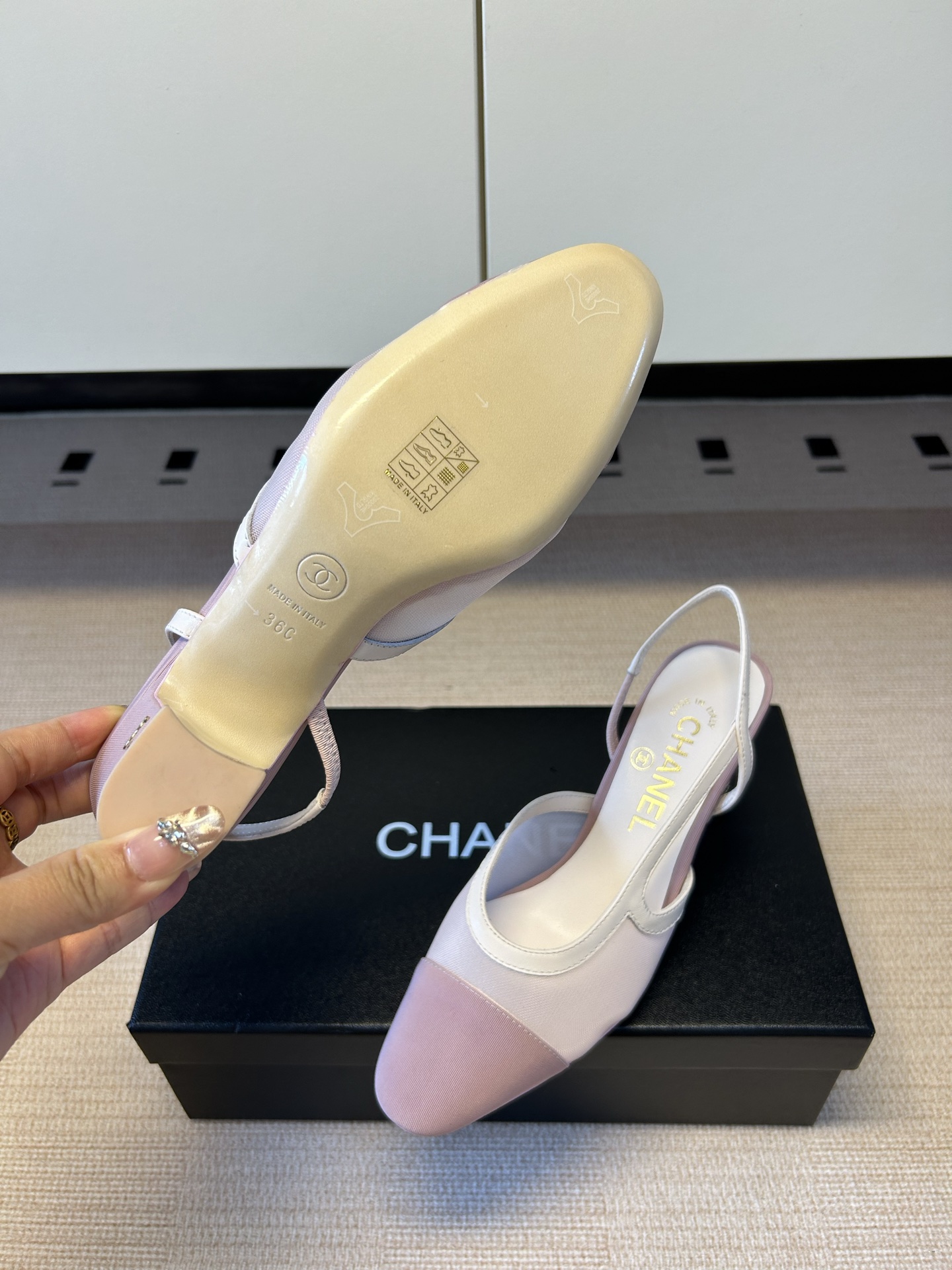 Cha*el Slingback-5.5CM
