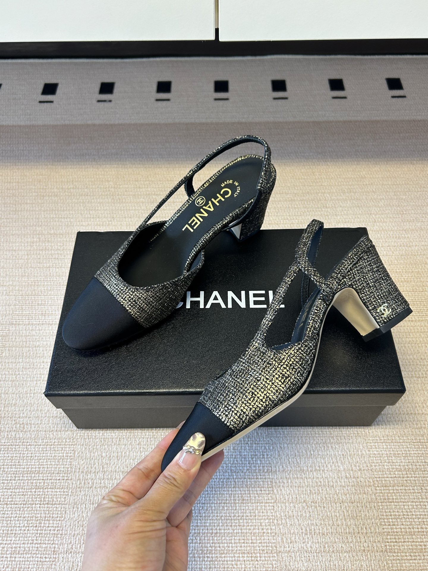 Cha*el Slingback-5.5CM
