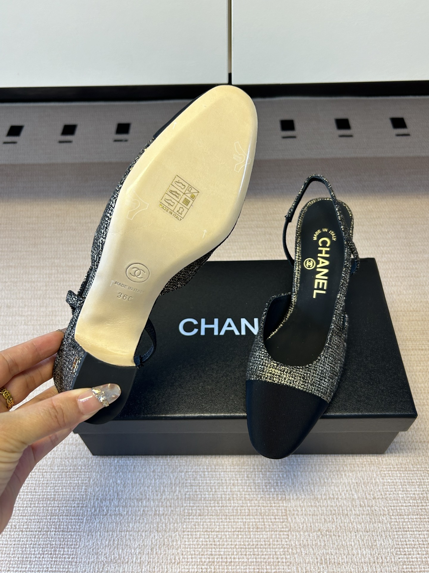 Cha*el Slingback-5.5CM