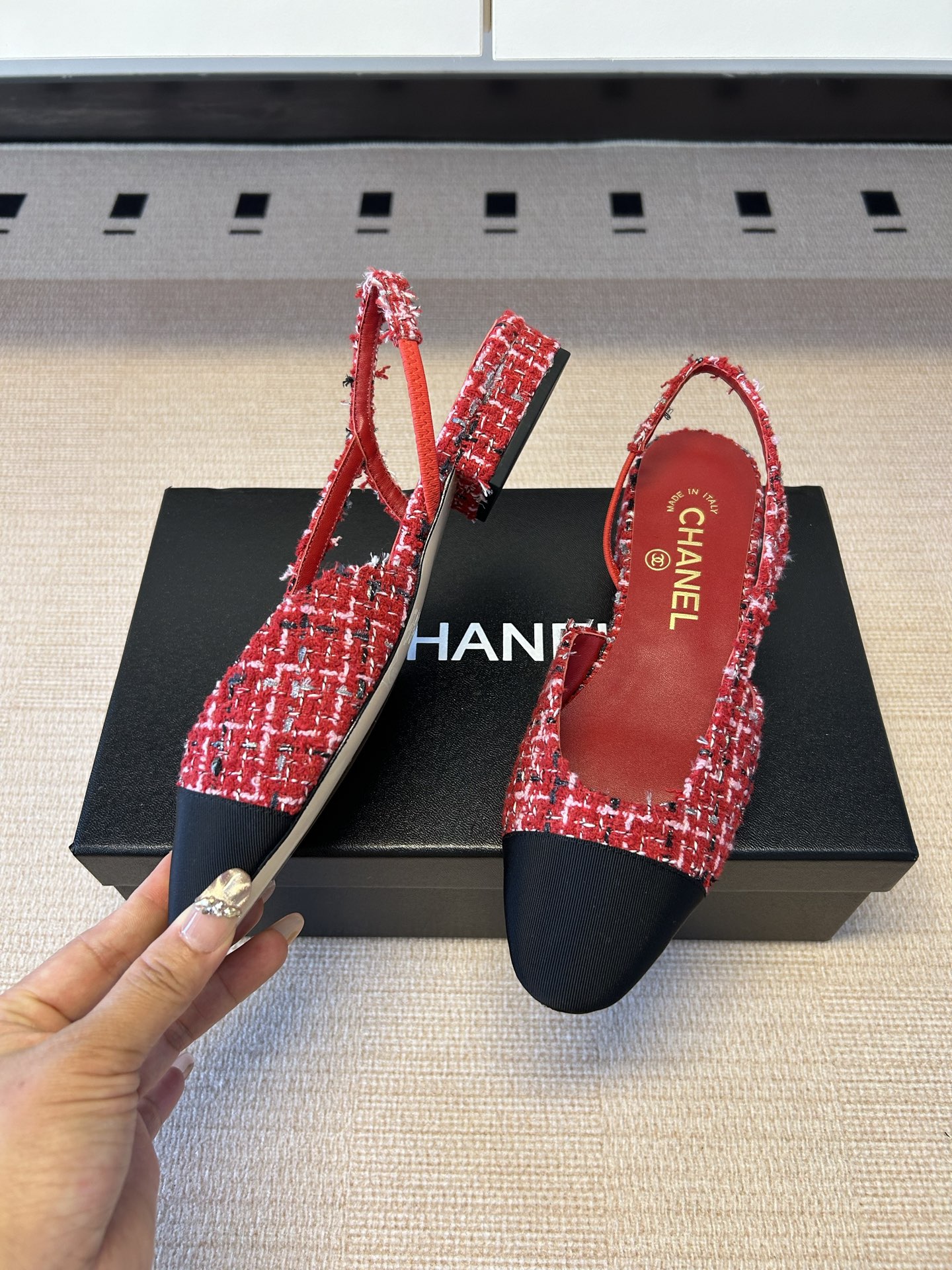 Cha*el Slingback-1.5CM